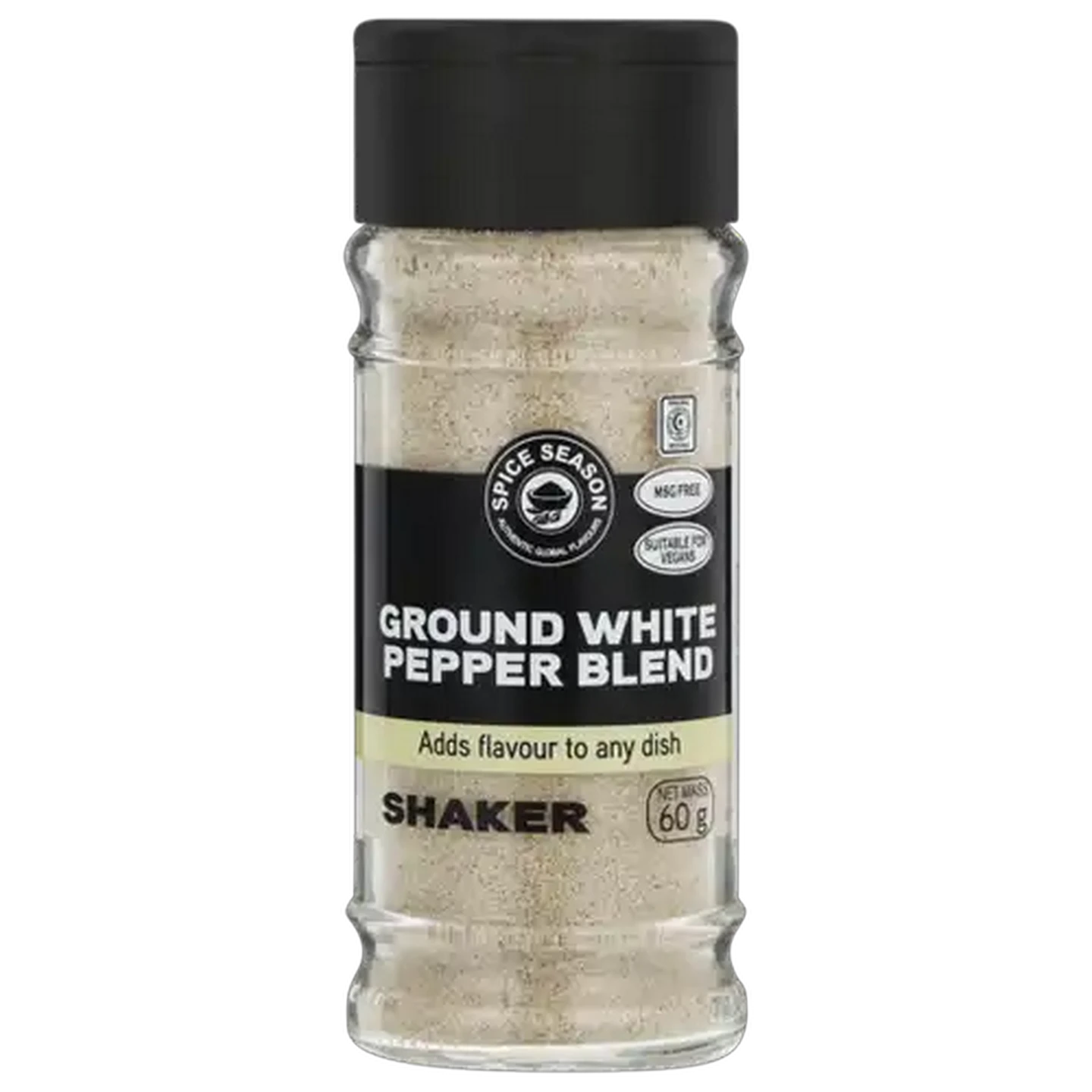 Image of Spice Season Ground White Pepper Blend Shaker 60g