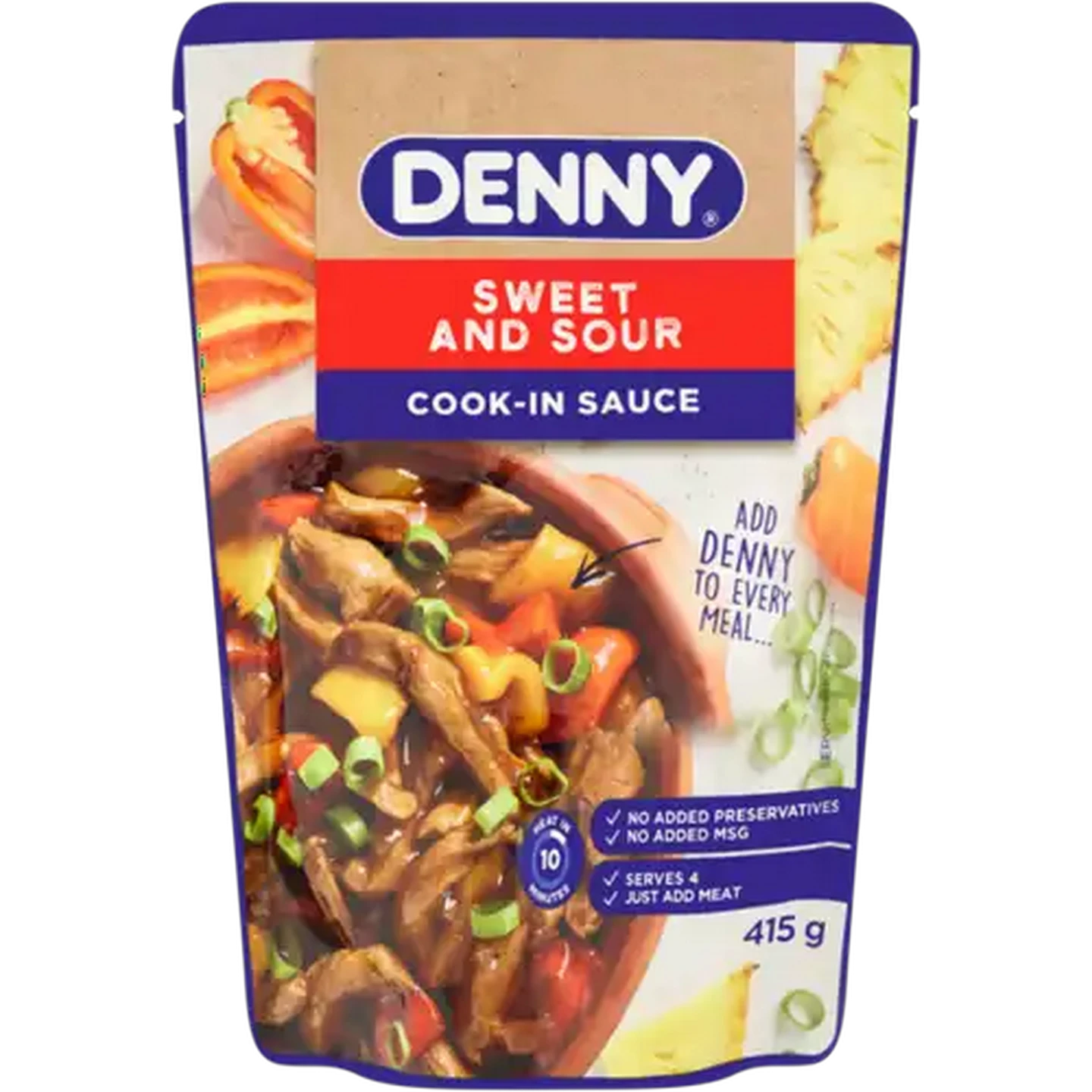 Image of DENNY Sweet and Sour Cook-In Sauce 415g