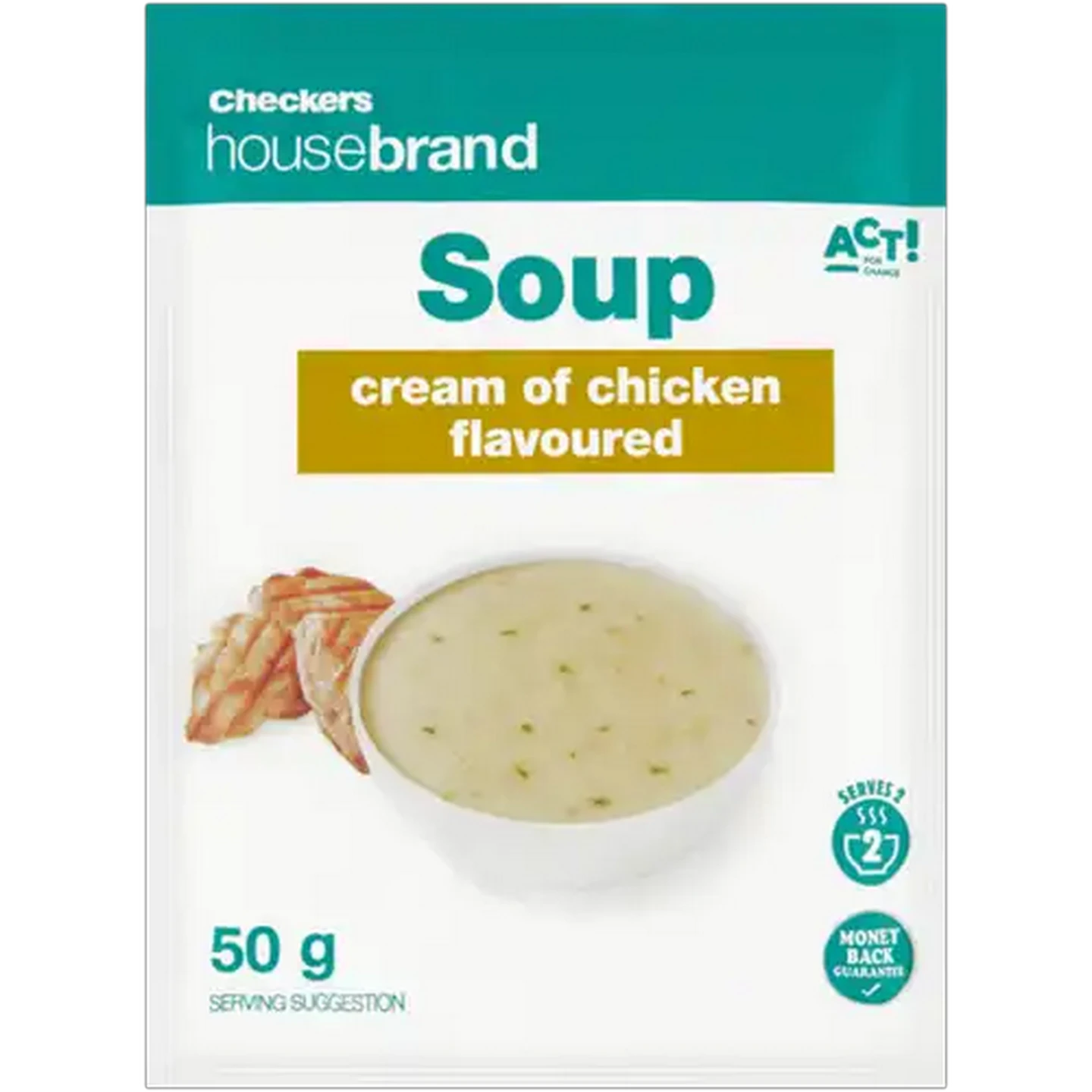 Image of Checkers Housebrand Cream of Chicken Flavoured Soup 50g