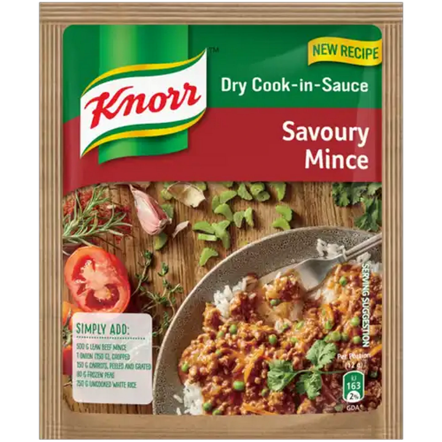 Image of Knorr Savoury Mince Dry Cook-In-Sauce 48g