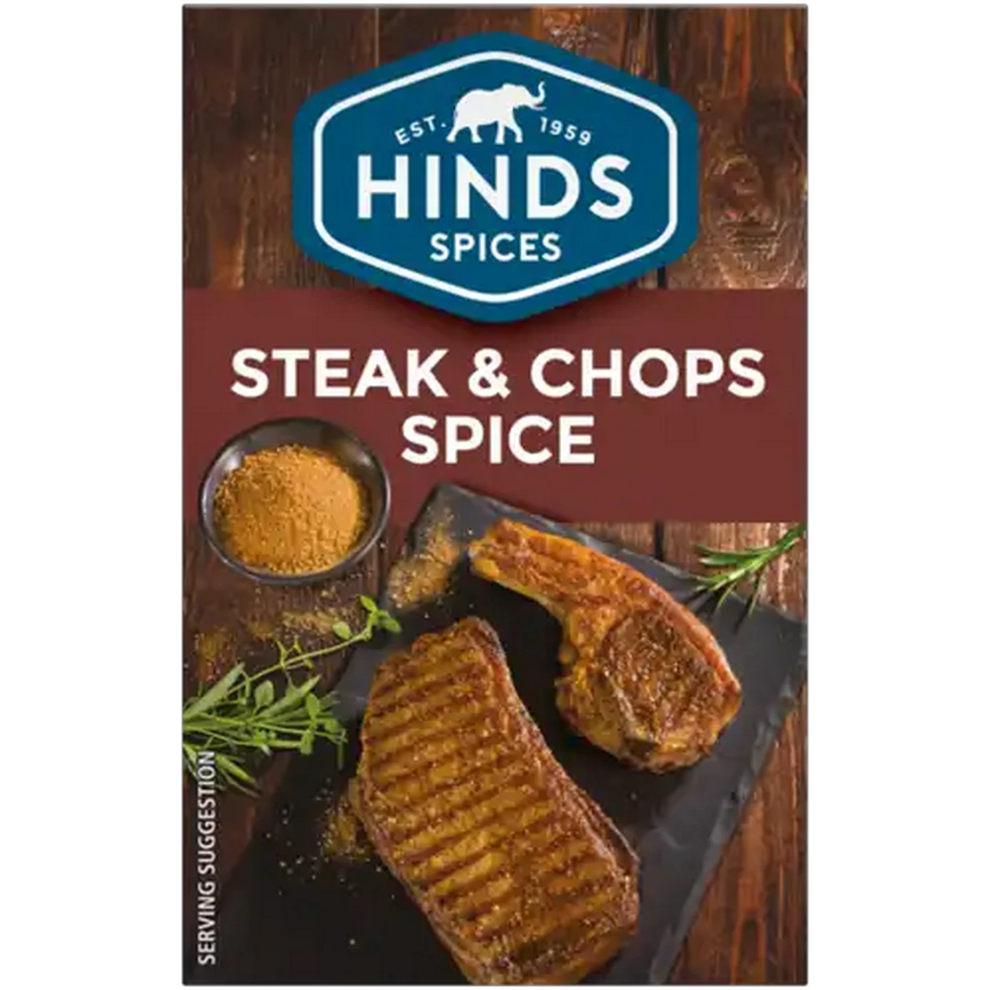 Image of Hinds Spices Steak & Chops Spice 80g