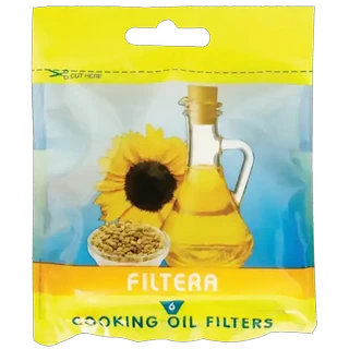 Filtera Cooking Oil Filters 6 Pack