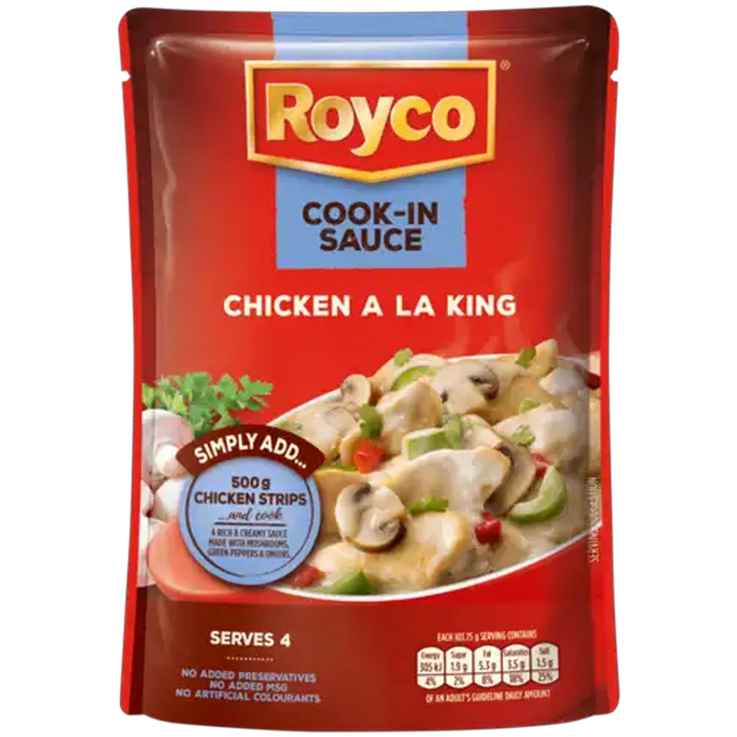 Image of Royco Chicken a La King Cook-In Sauce 415g