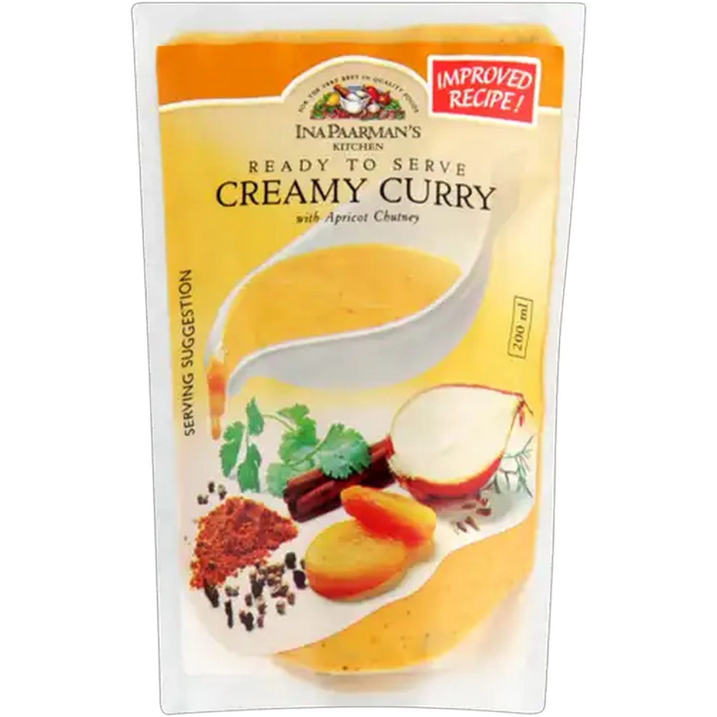 Image of Ina Paarman's Kitchen Creamy Curry With Apricot Chutney 200ml
