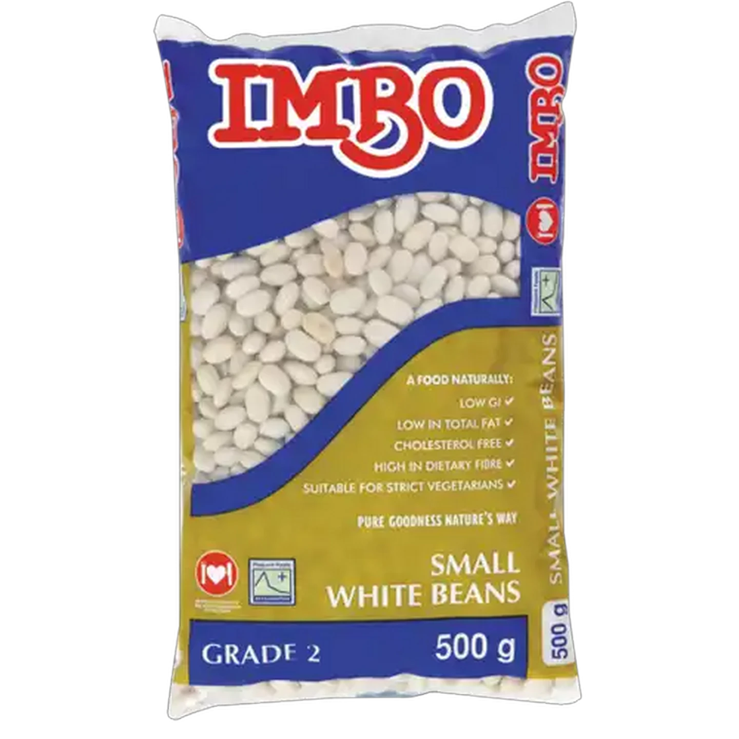 Image of Imbo Small White Beans Pack 500g