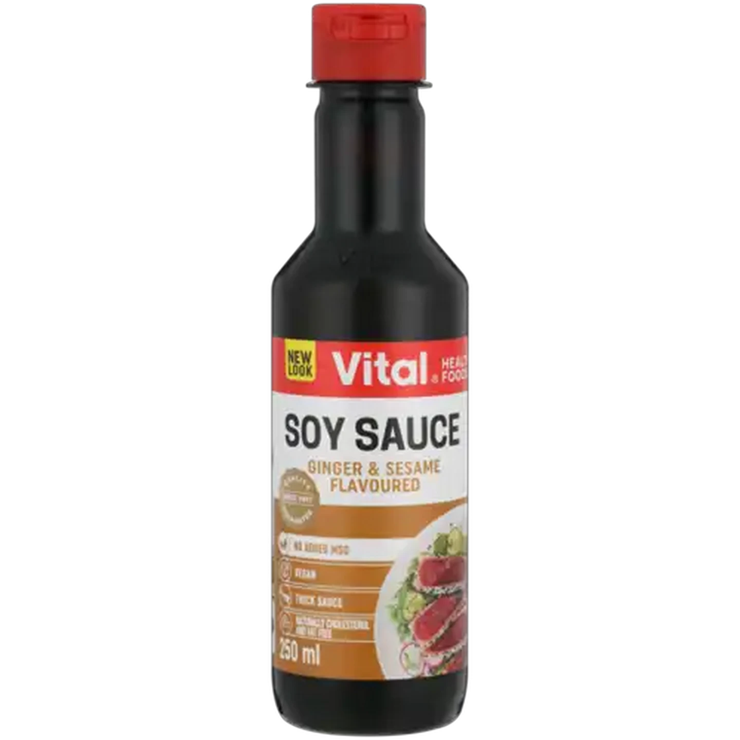 Image of Vital Ginger & Sesame Flavoured Soy Sauce Bottle 250ml