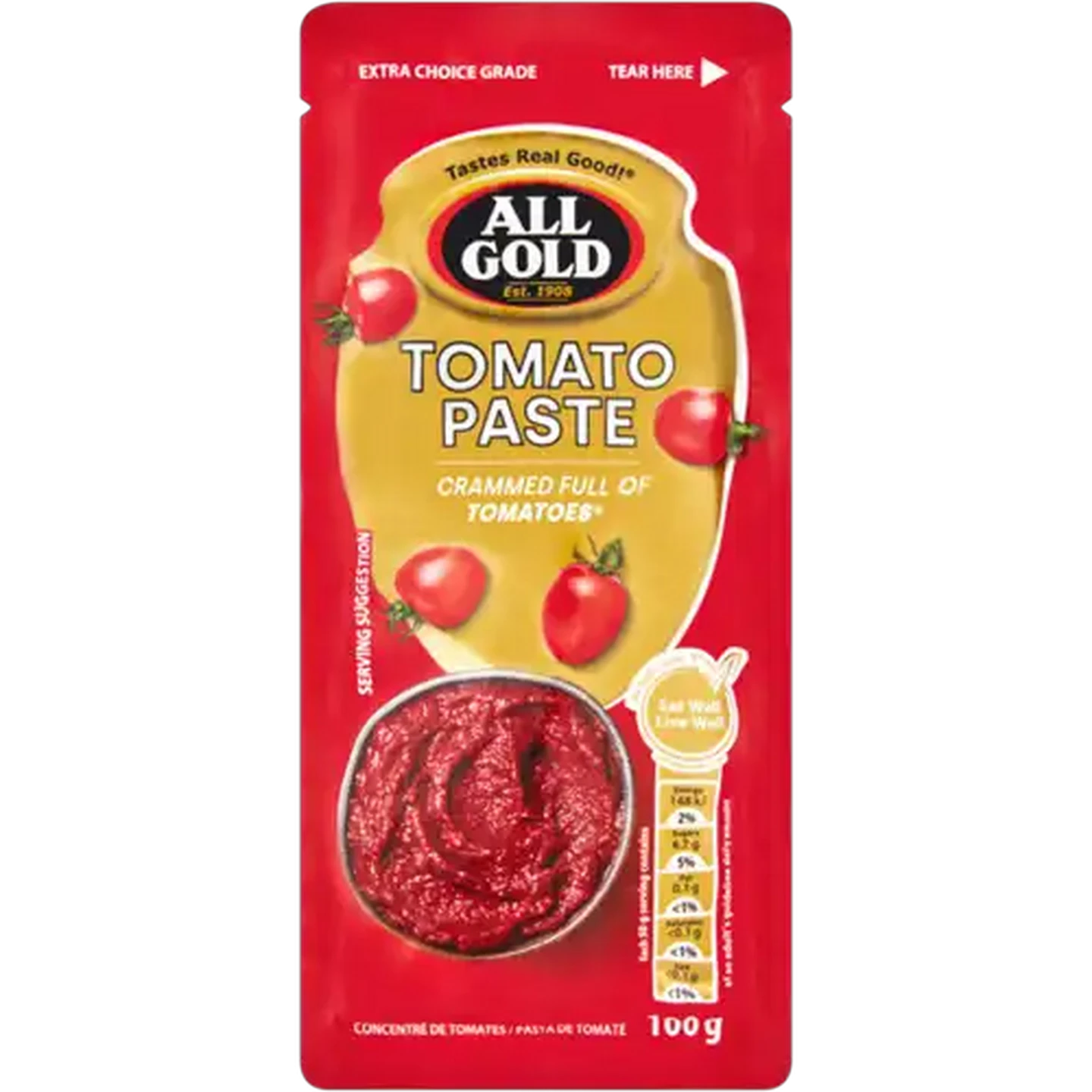 Image of ALL GOLD Tomato Paste 100g