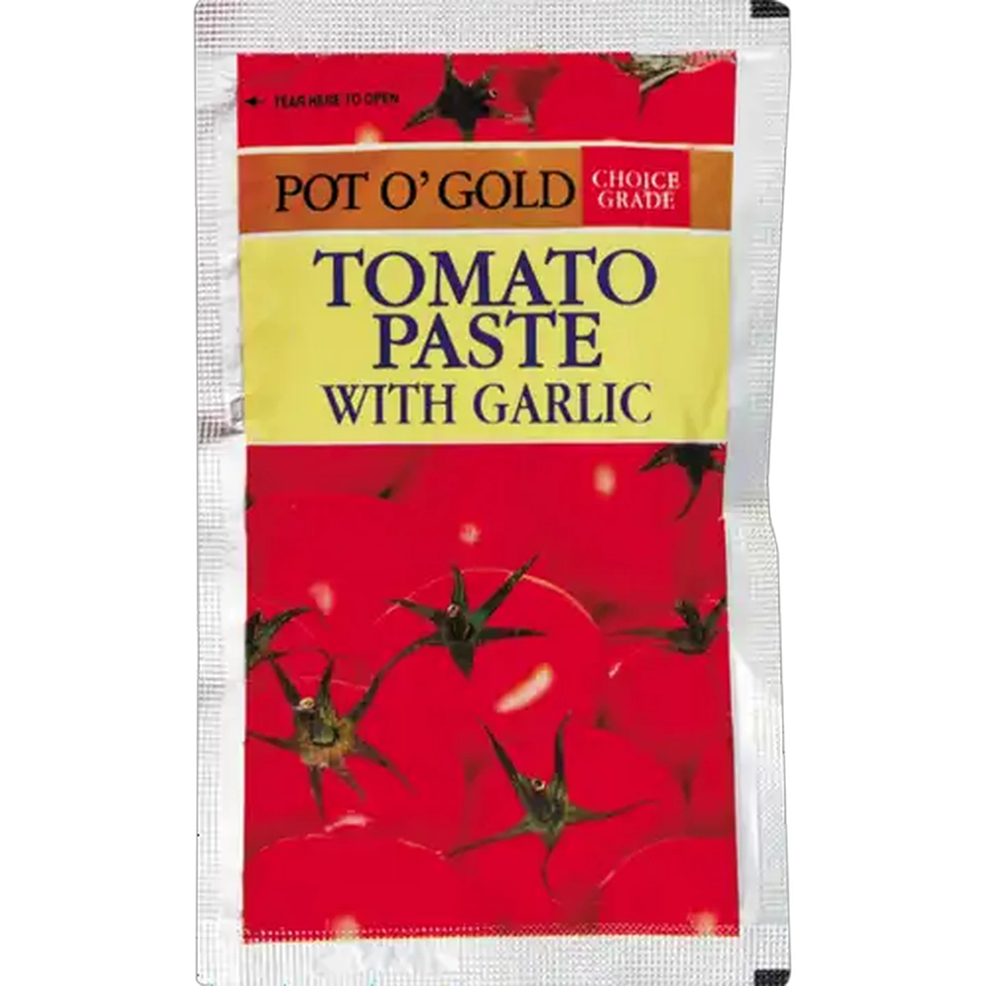 Image of Pot O' Gold Tomato Paste WIth Garlic 50g