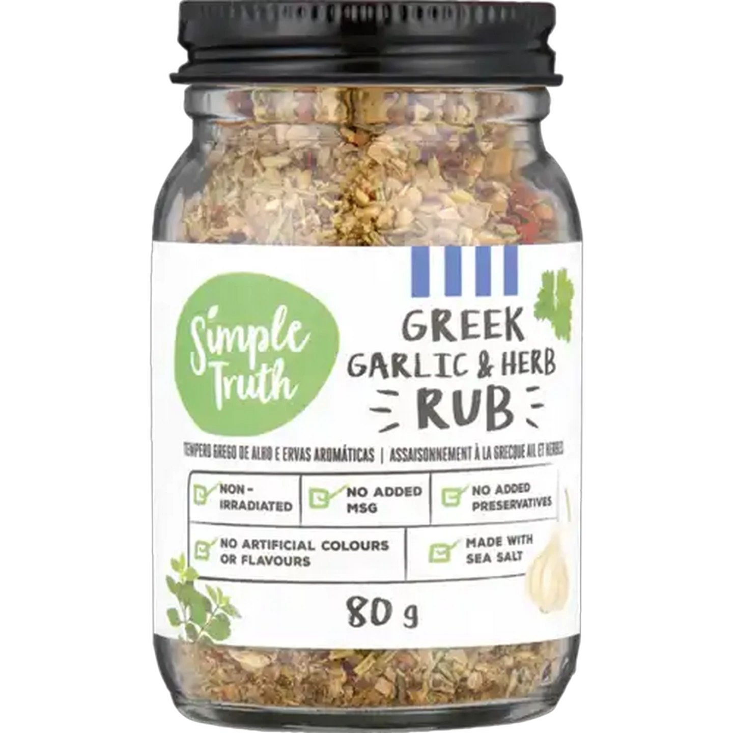 Image of Simple Truth Greek Garlic & Herb Rub 80g