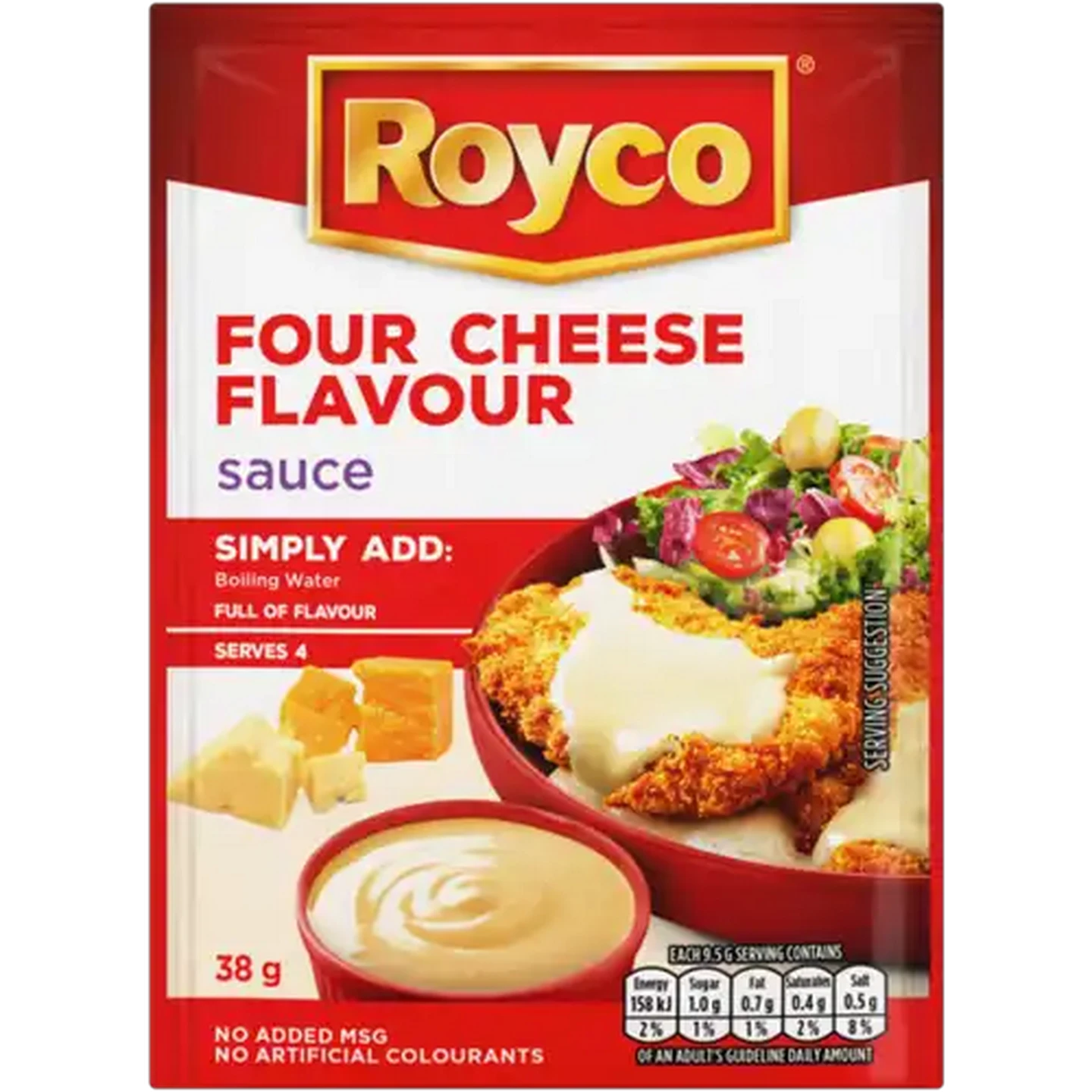 Image of Royco Four Cheese Flavour Sauce 38g