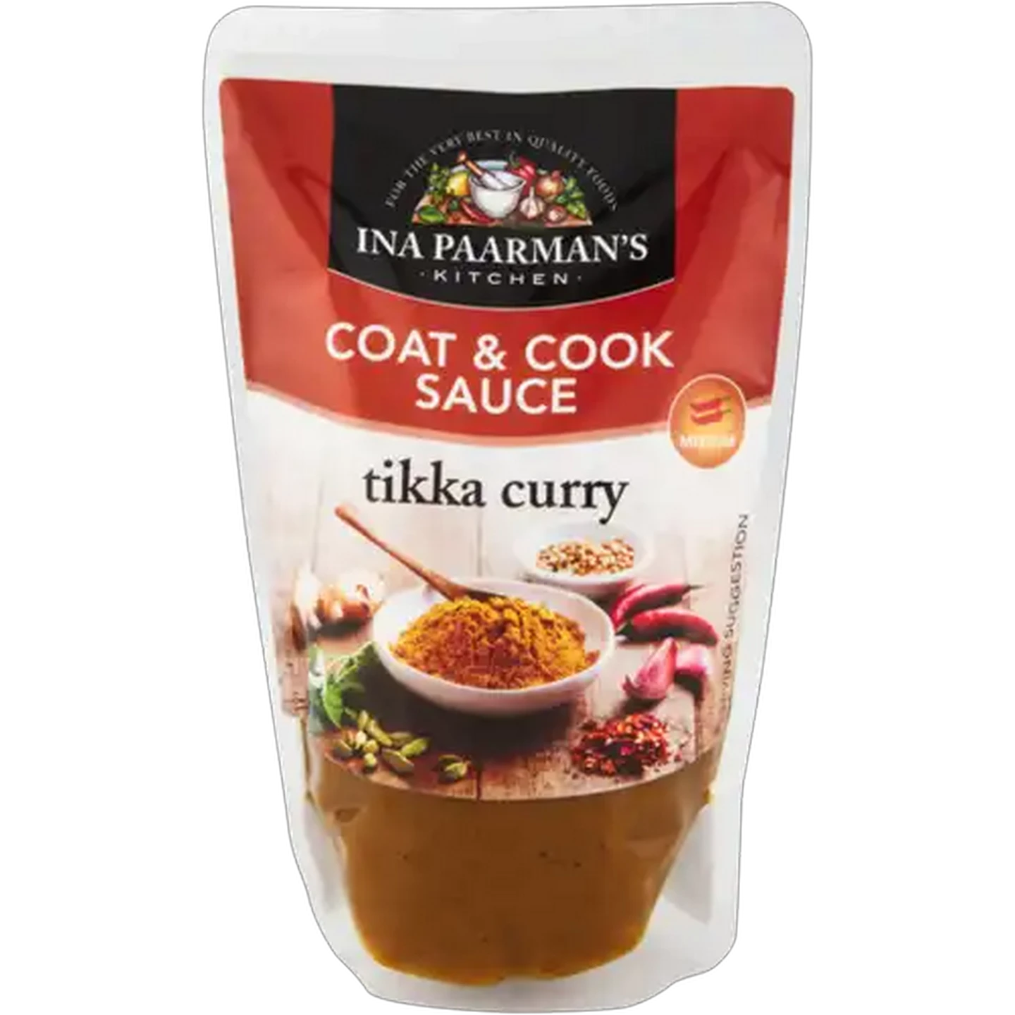 Image of Ina Paarman's Kitchen Coat & Cook Tikka Curry Sauce 200ml