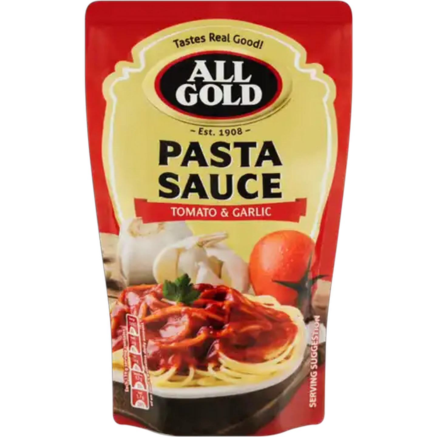 Image of ALL GOLD Tomato & Garlic Pasta Sauce 405g