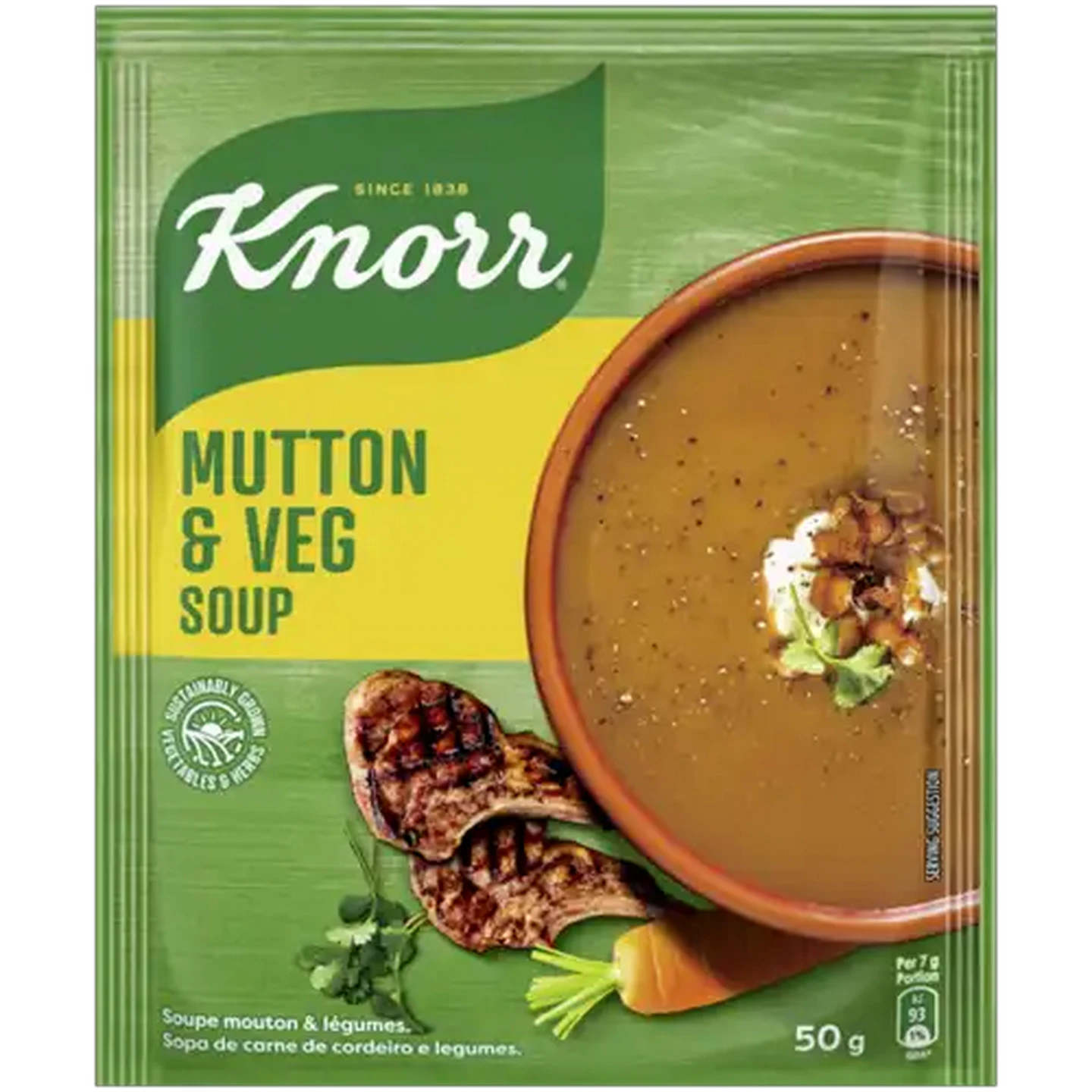 Image of Knorr Mutton Veg Soup 50g
