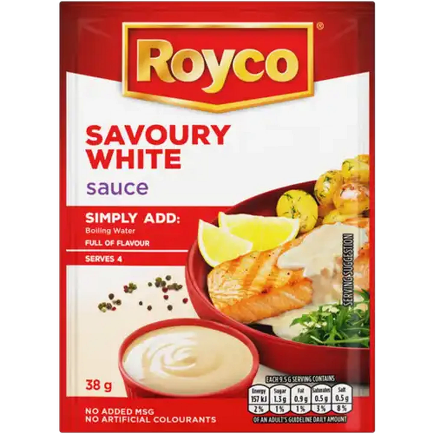 Image of Royco Savoury White Savoury White Sauce 38g