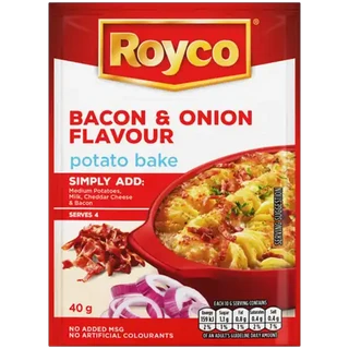 Royco Bacon & Onion Flavour Potato Bake 40g