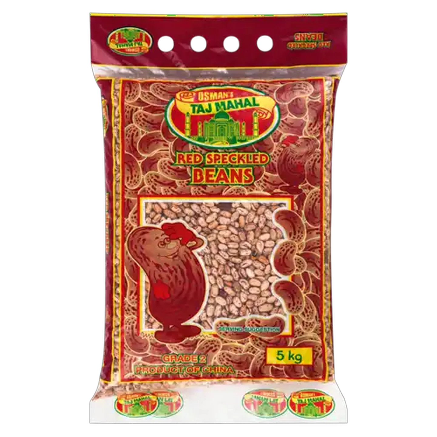 Image of Osman's Taj Mahal Red Speckled Beans 5kg