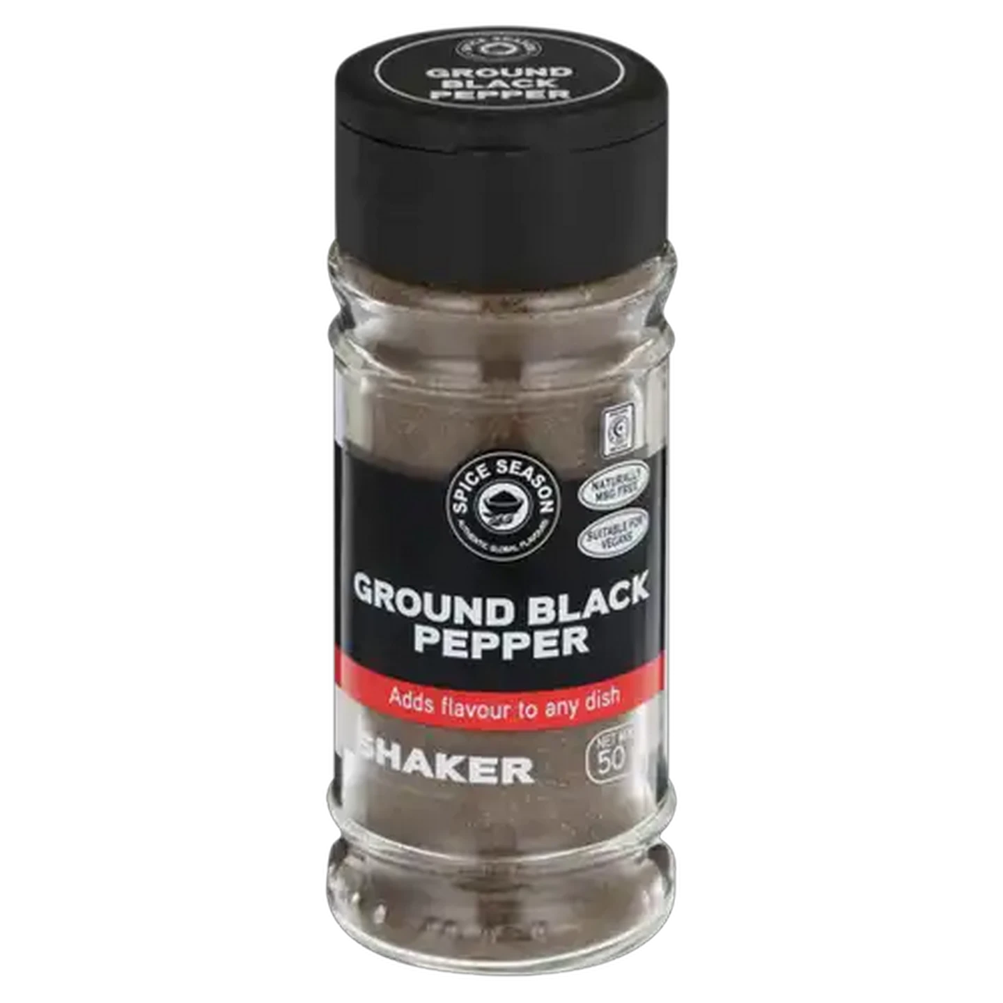 Image of Spice Season Ground Black Pepper 50g