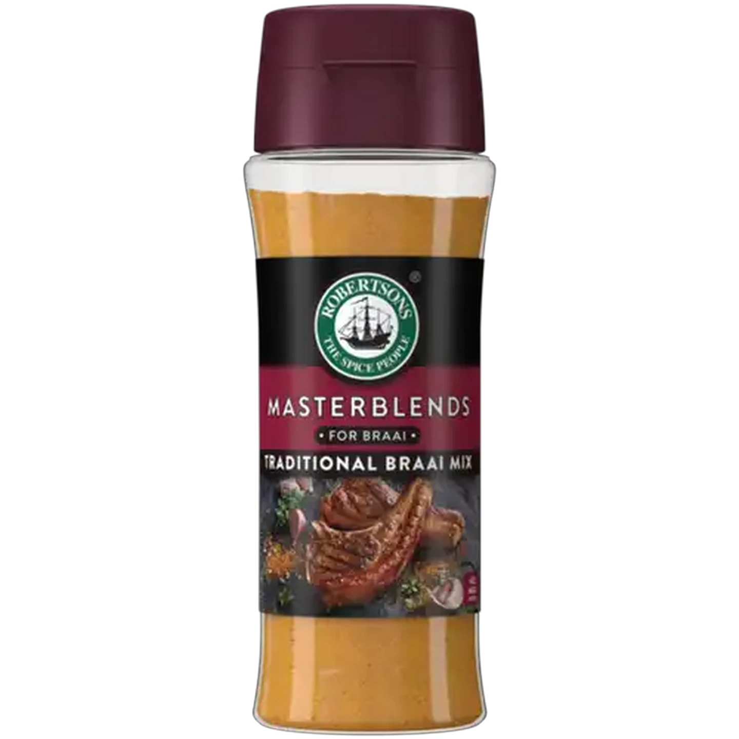 Image of Robertsons Masterblends Traditional Braai Mix Spice Blend 200ml