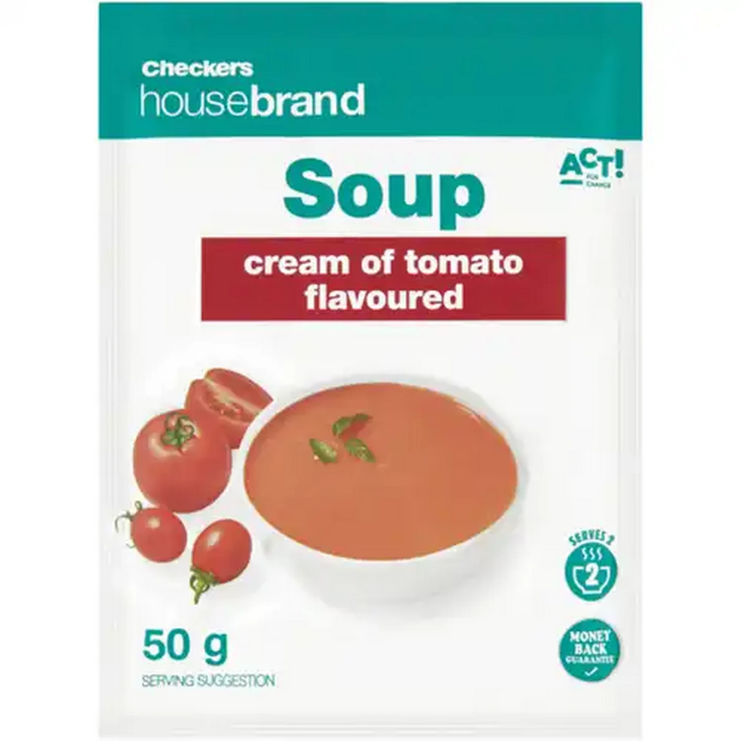 Image of Checkers Housebrand Cream Of Tomato Flavoured Soup 50g