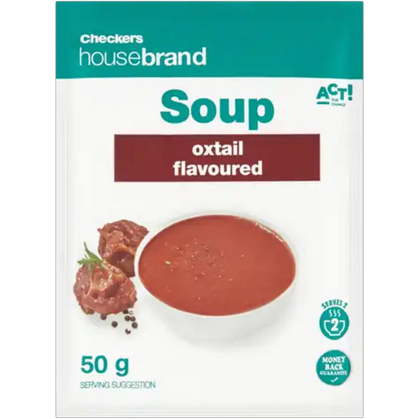 Image of Checkers Housebrand Oxtail Flavoured Soup 50g