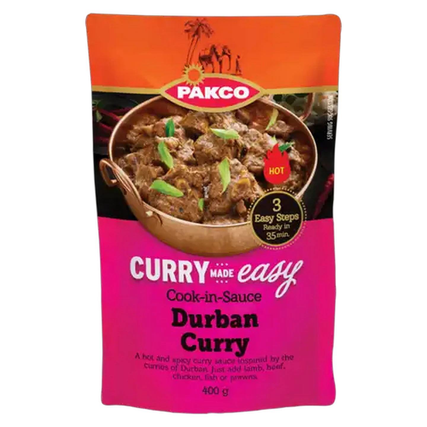 Image of Pakco Durban Curry Cook-In-Sauce 400g