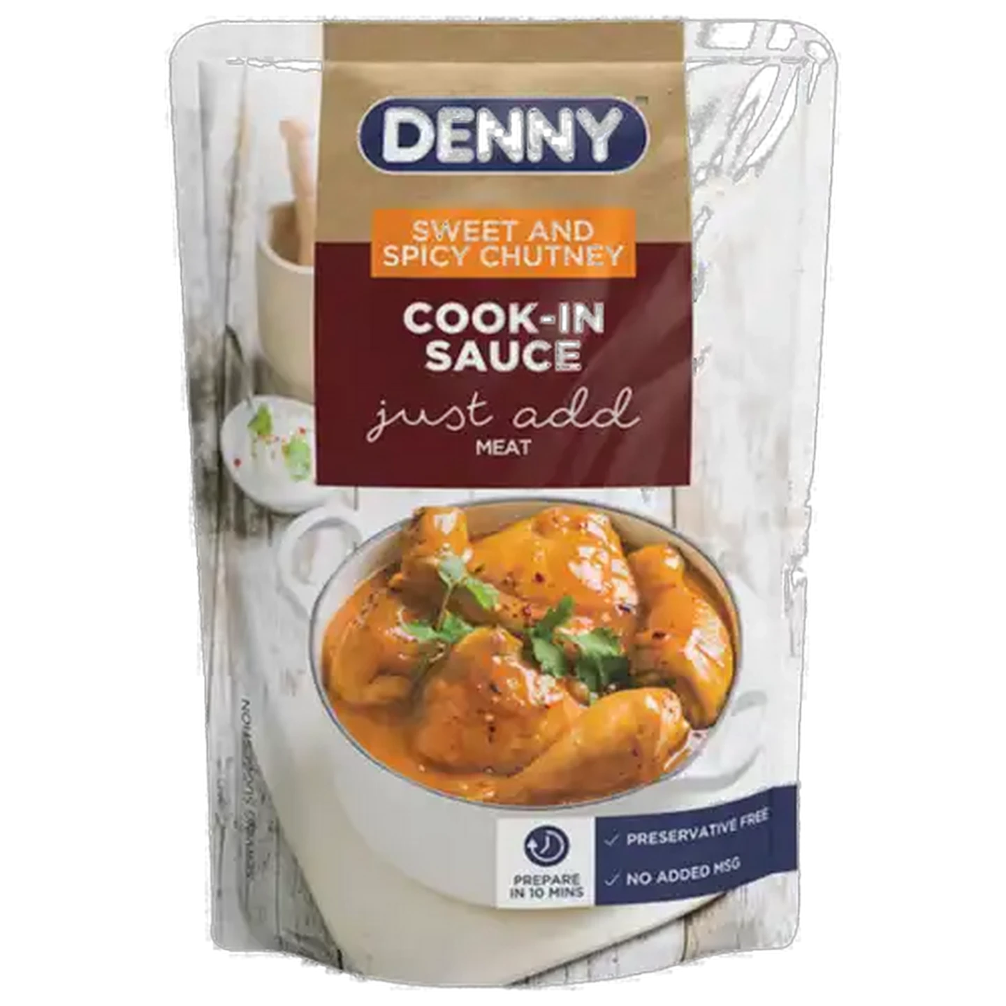 Image of DENNY Sweet & Spicy Chutney Cook-In-Sauce 415g