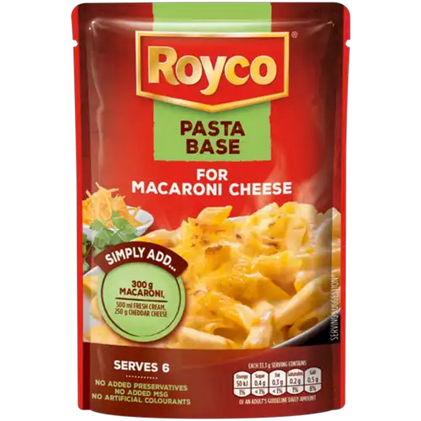 Image of Royco Macaroni Cheese Pasta Base 200g