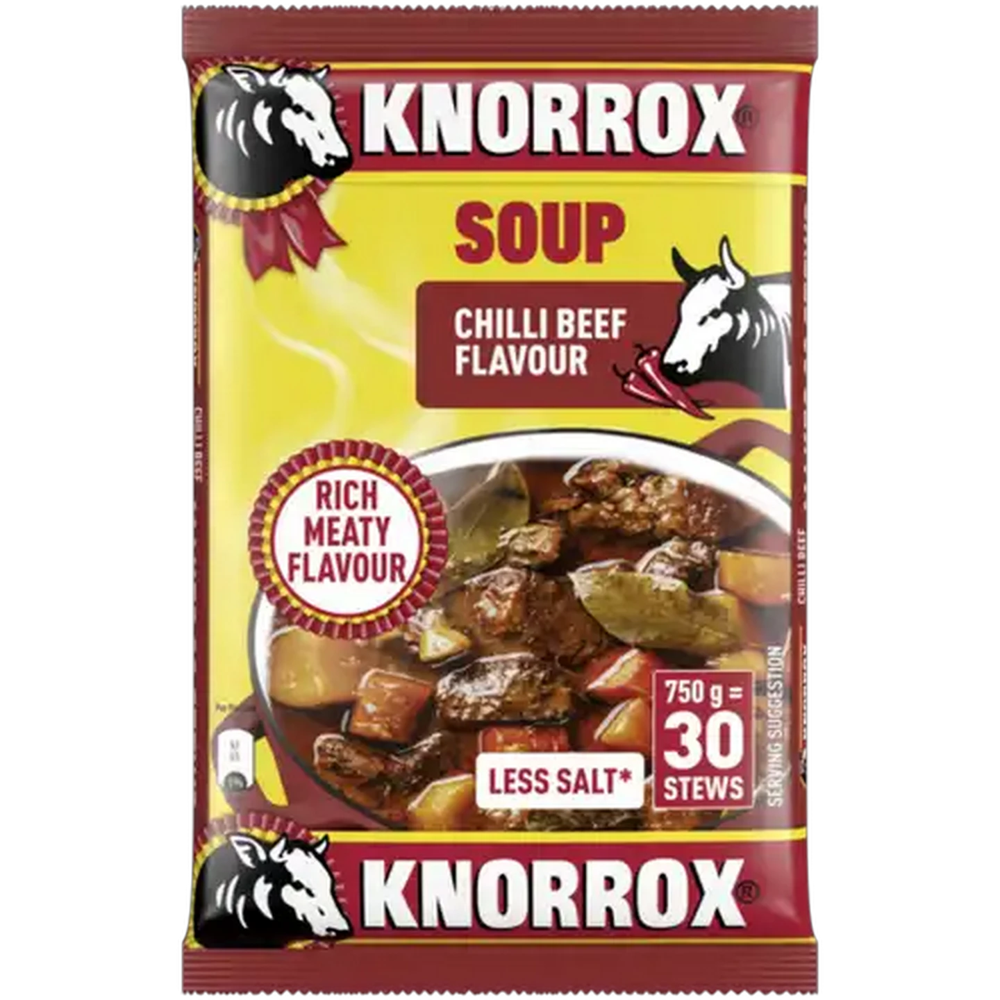Image of Knorrox Chilli Beef Flavoured Thickening Soup 750g