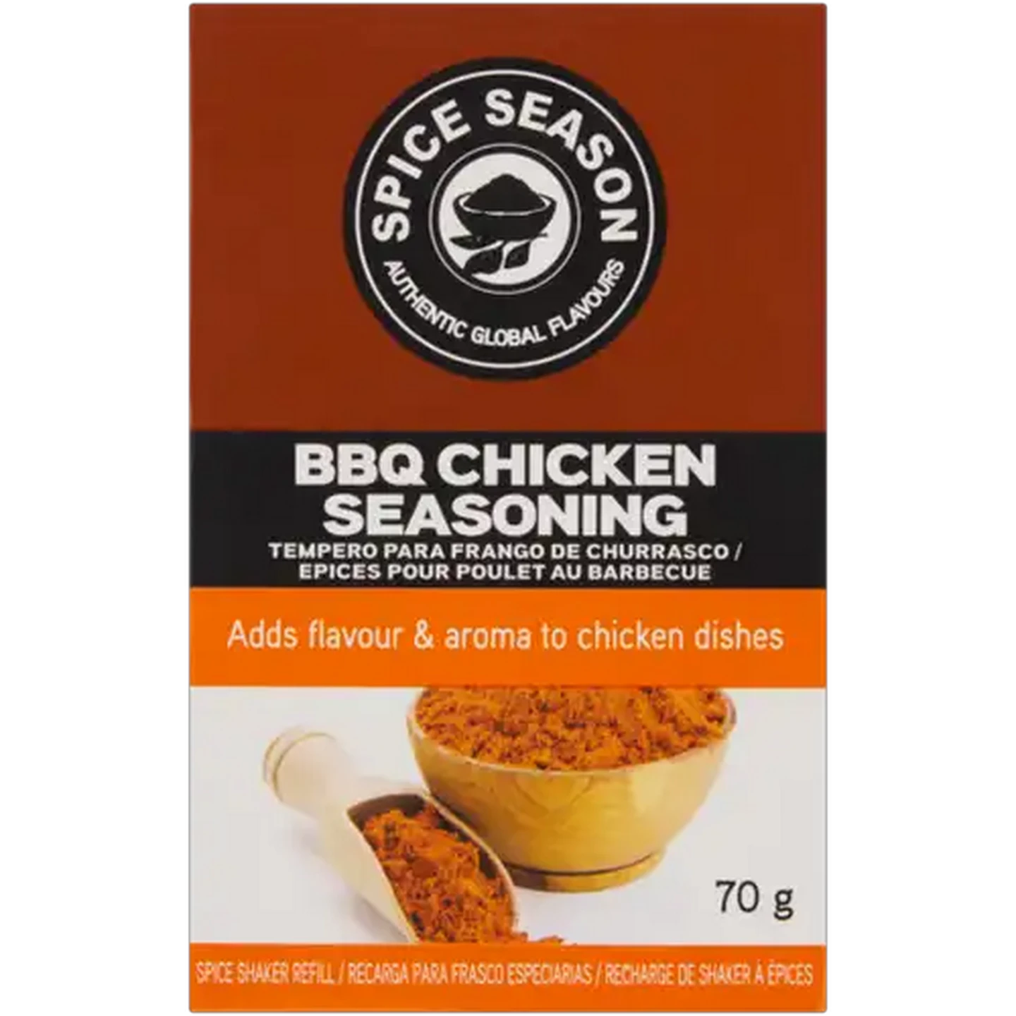 Image of Spice Season BBQ Chicken Seasoning Refill 70g