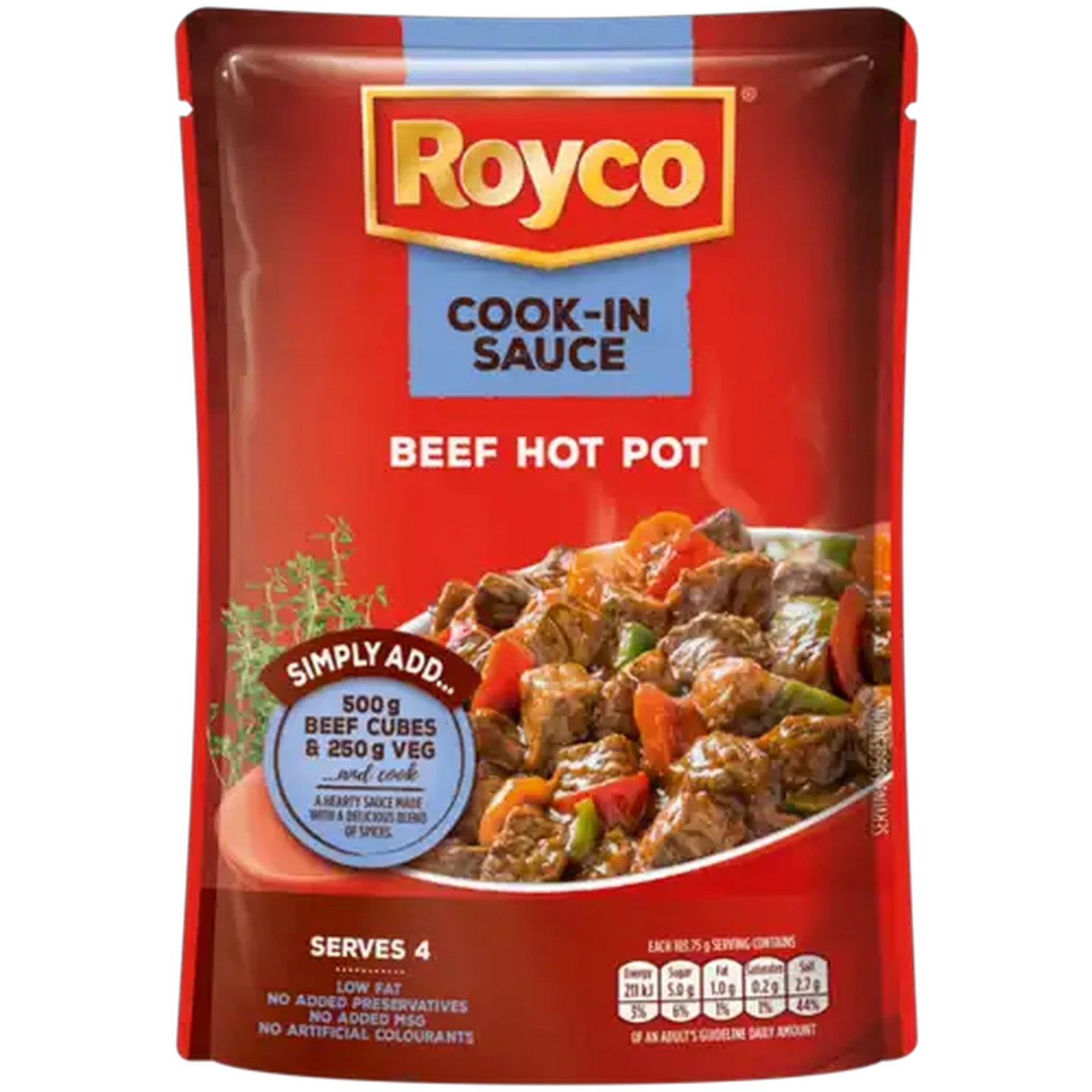 Image of Royco Beef Hot Pot Cook-In Sauce 415g