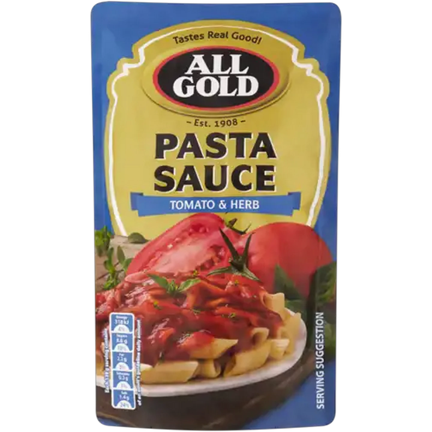 Image of ALL GOLD Tomato & Herb Pasta Sauce 405g