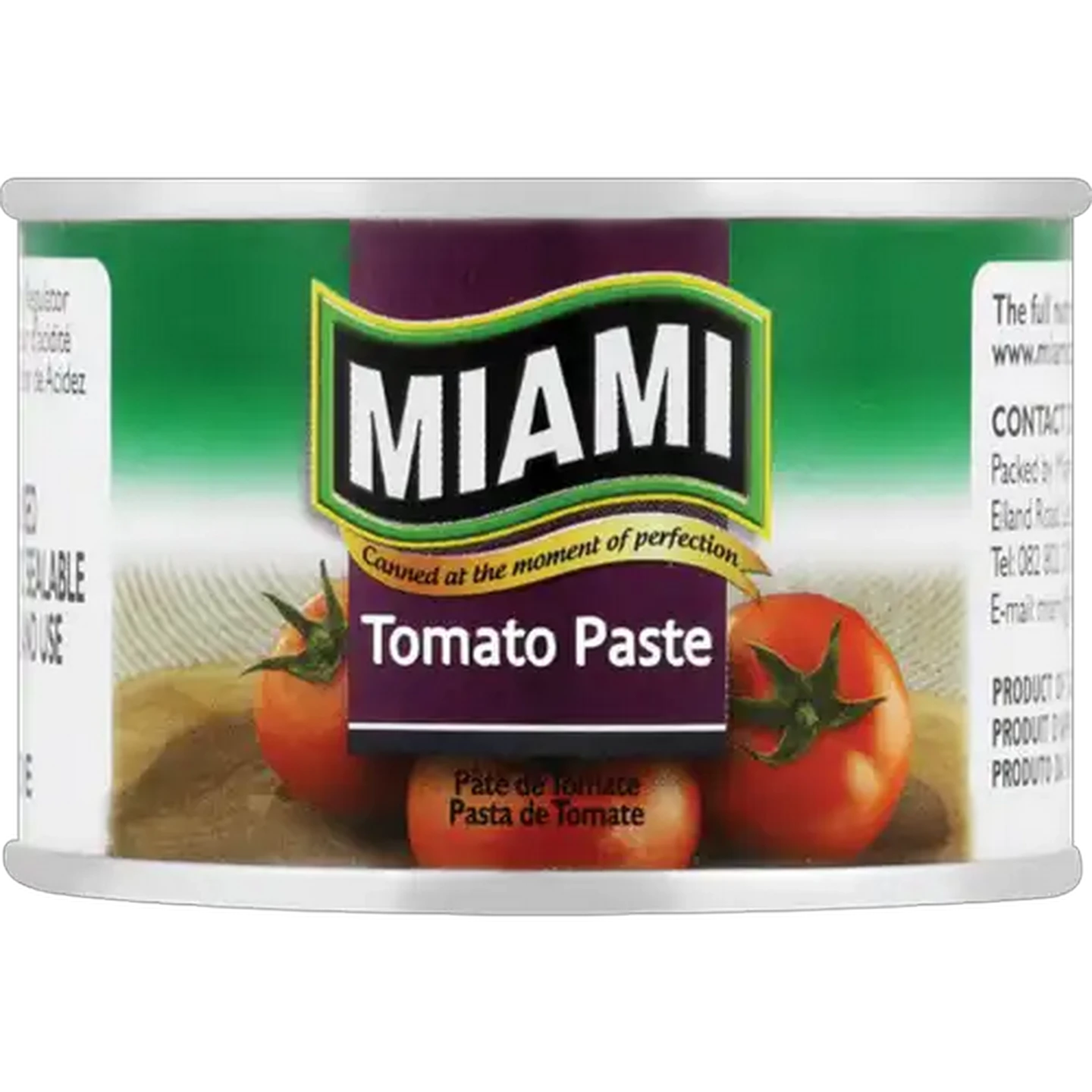 Image of Miami Tomato Paste Can 115g