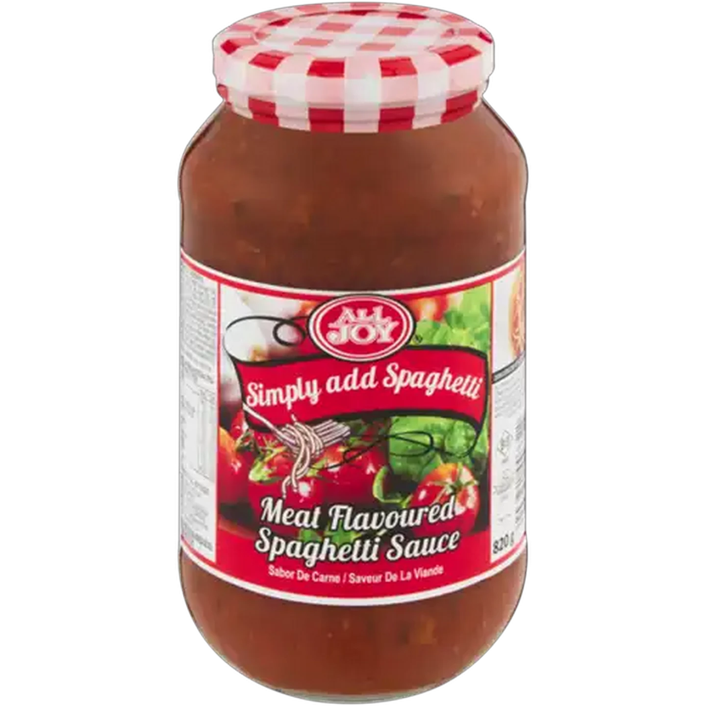 Image of All Joy Meat Flavoured Spaghetti Sauce 820g