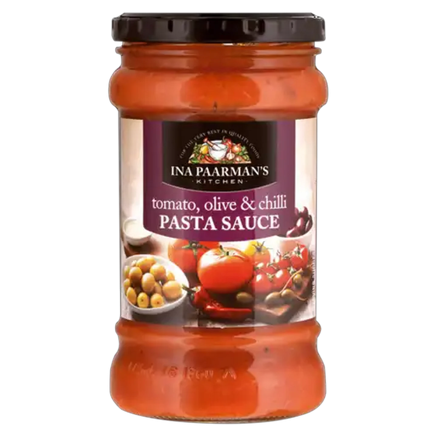 Image of Ina Paarman Tomato, Olive & Chilli Flavoured Pasta Sauce 400g