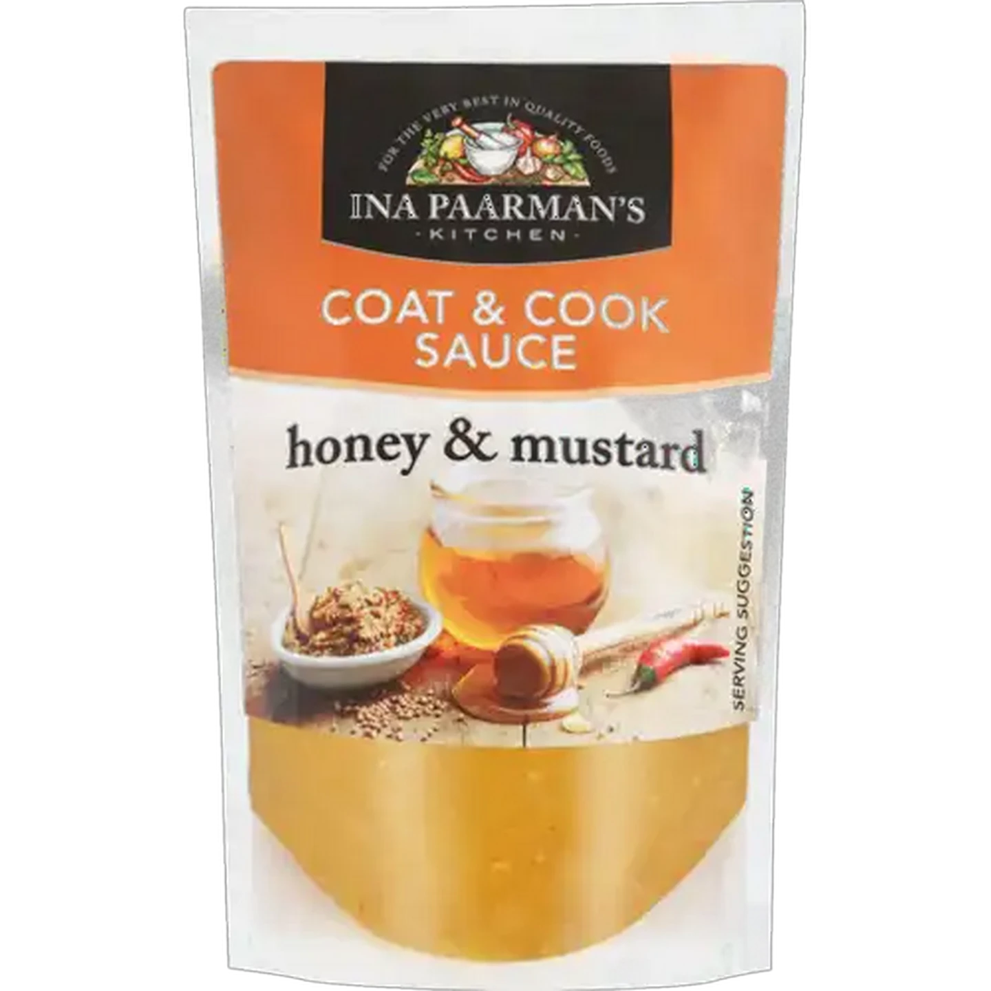 Image of Ina Paarman's Kitchen Coat & Cook Honey & Mustard Sauce 200ml