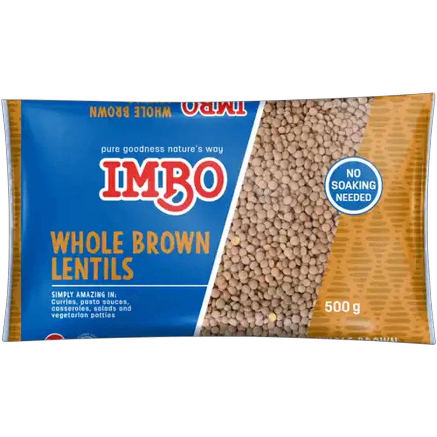 Image of Imbo Brown Lentils 500g