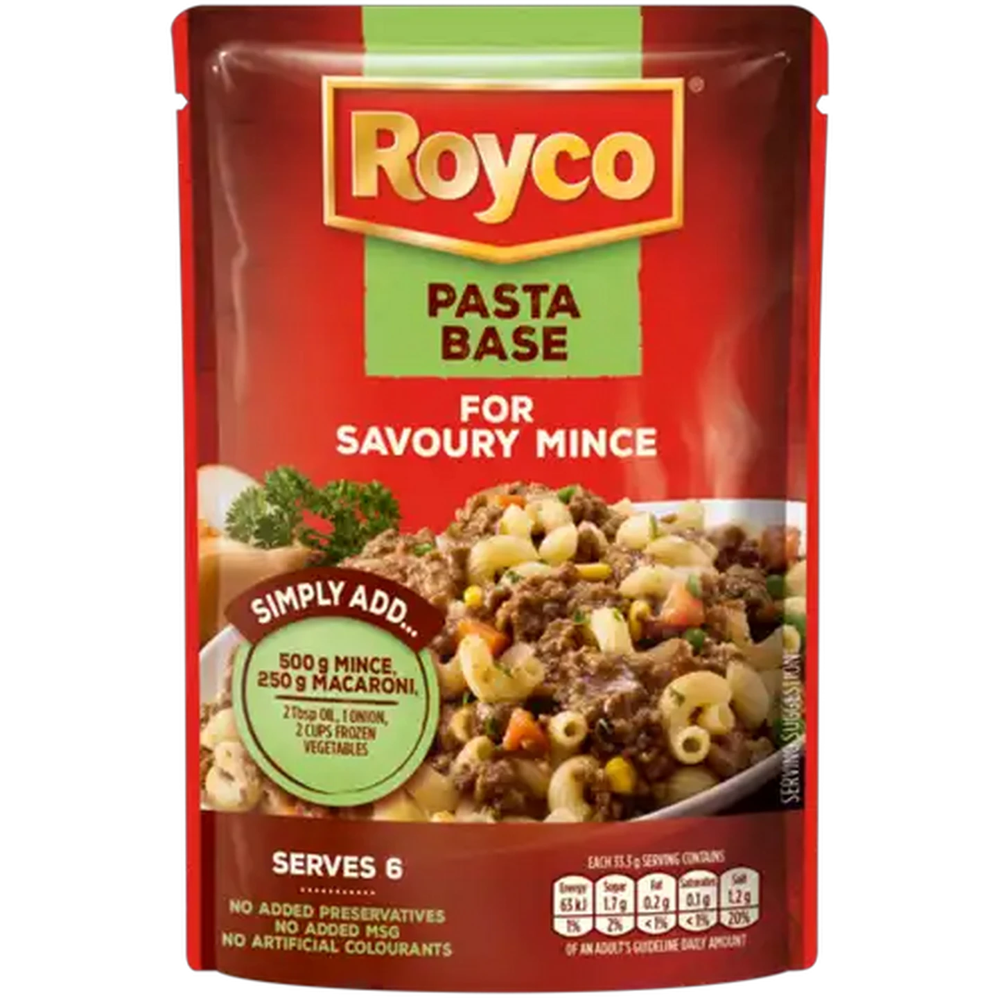 Image of Royco Savoury Mince Pasta Base 200g