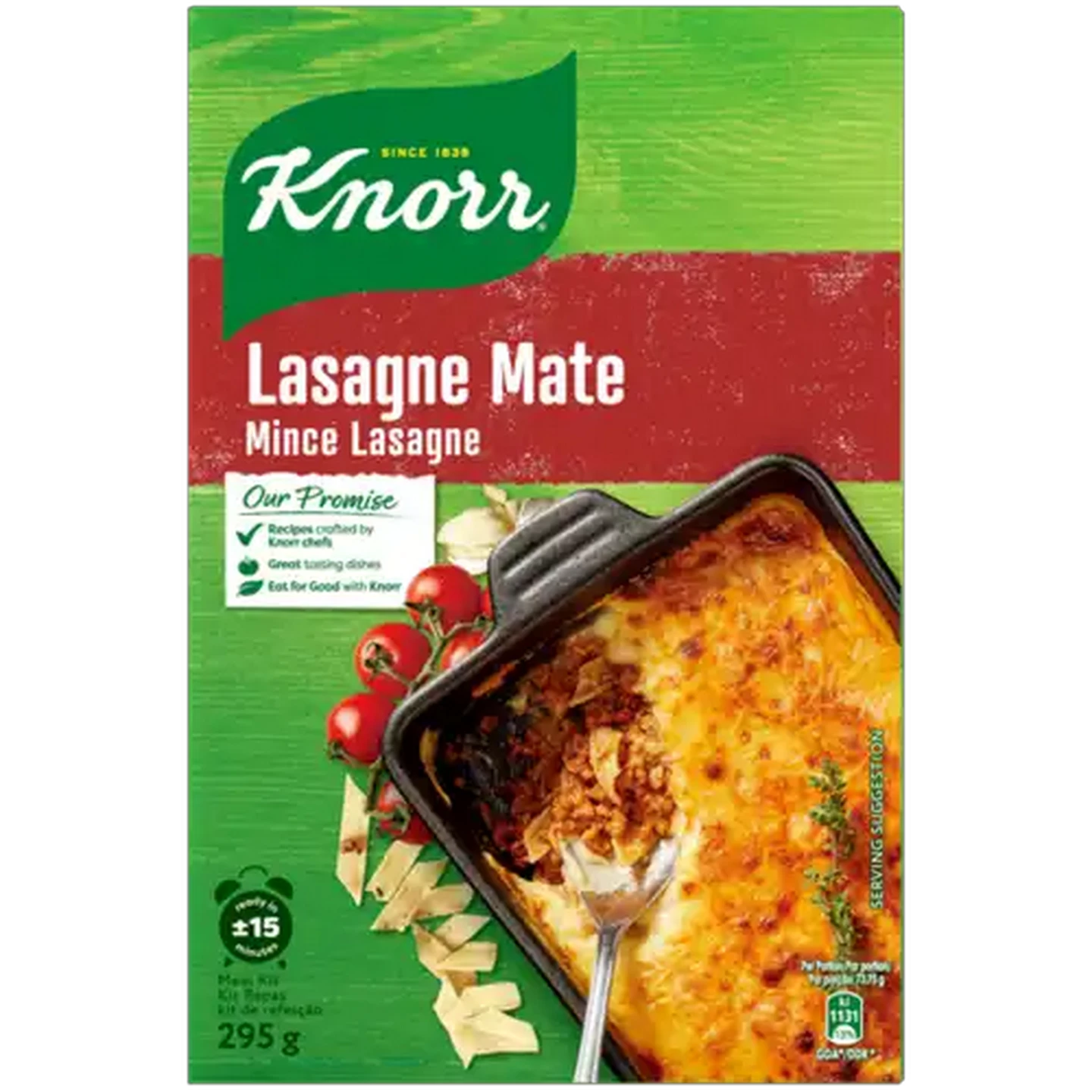 Image of Knorr Mince Lasagne Mate 295g