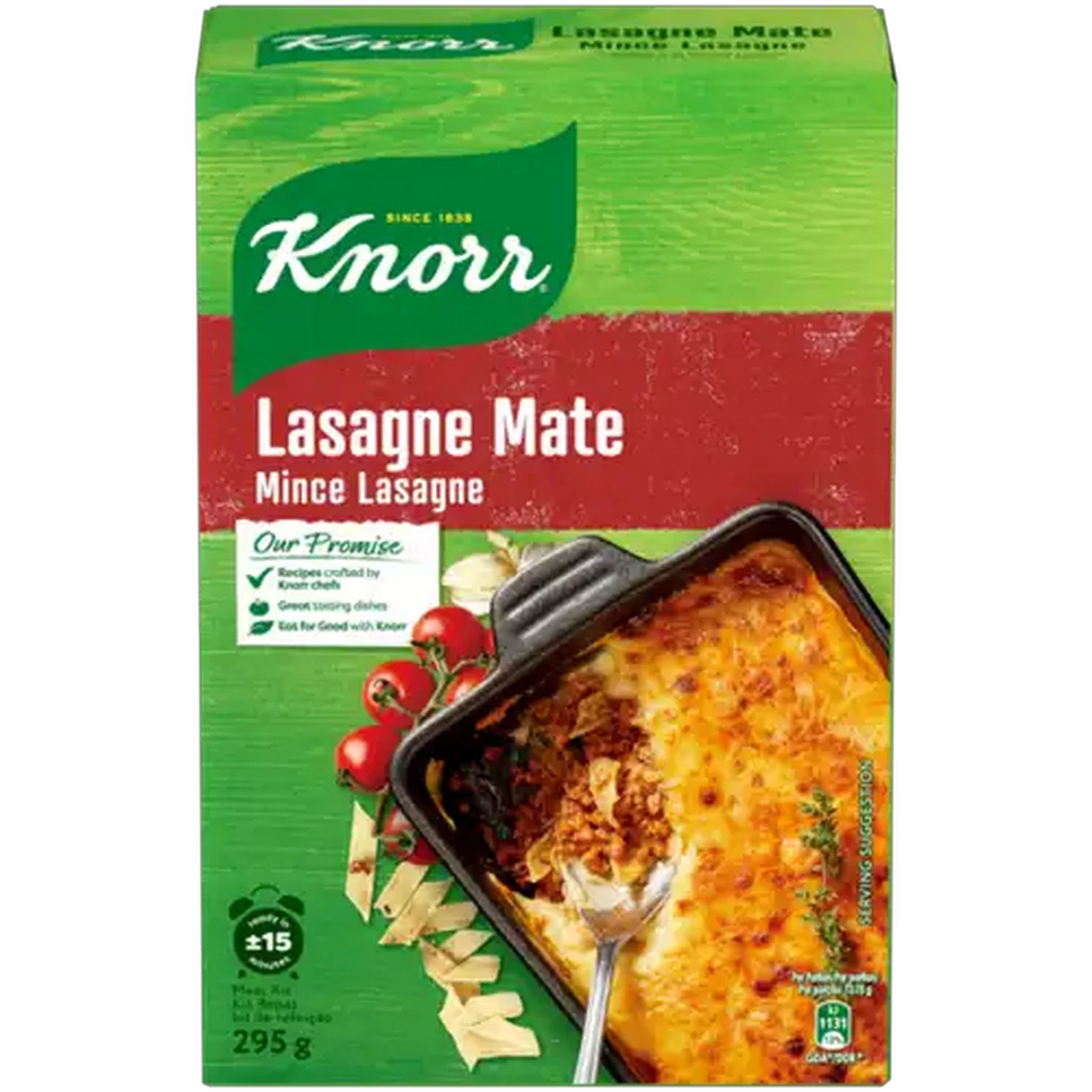 Image of Knorr Mince Lasagne Mate 295g