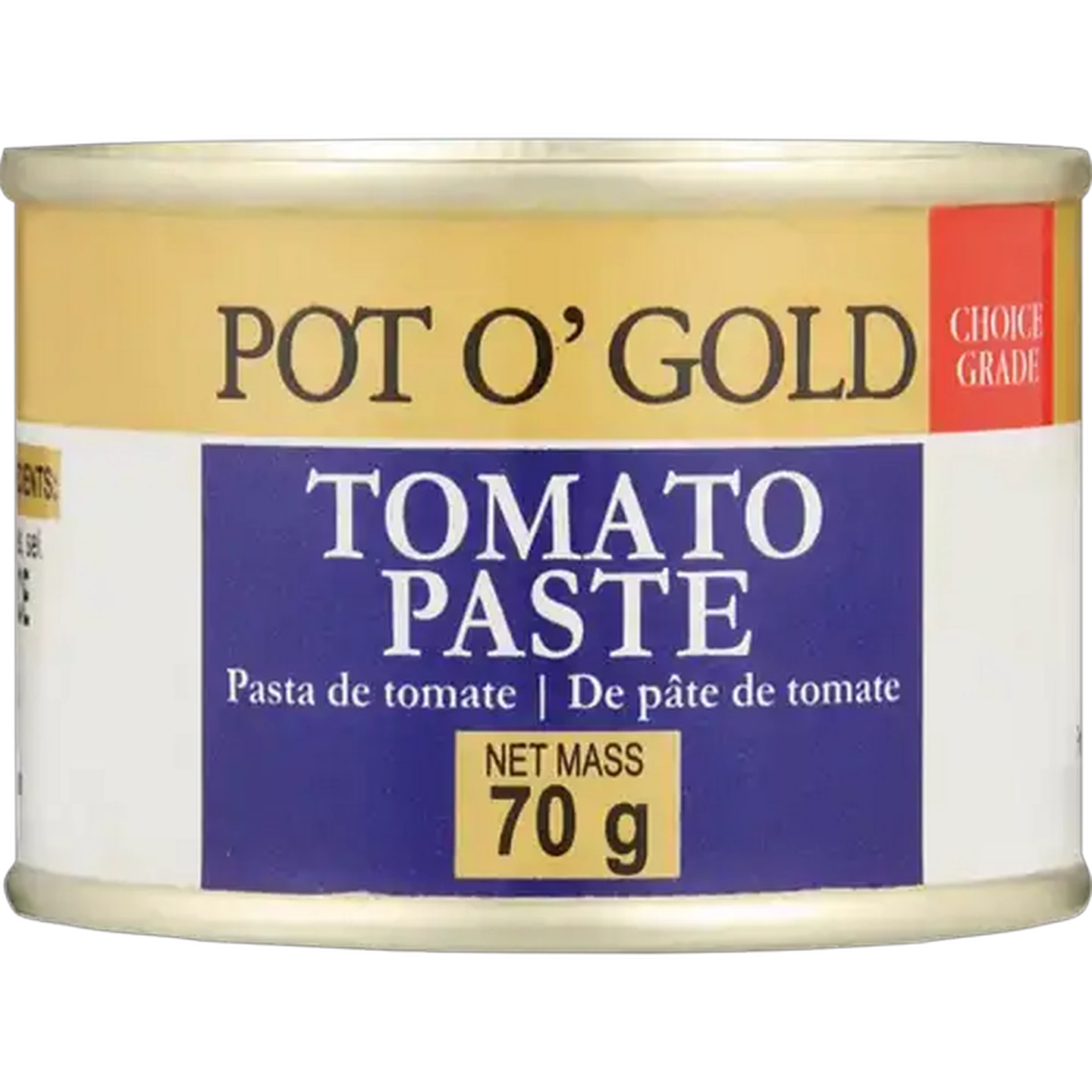 Image of Pot O' Gold Original Tomato Paste Can 70g