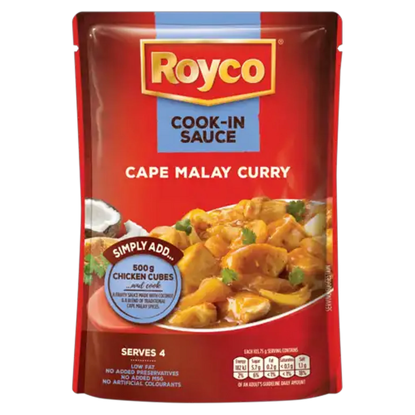 Image of Royco Cape Malay Curry Cook-In-Sauce 45g