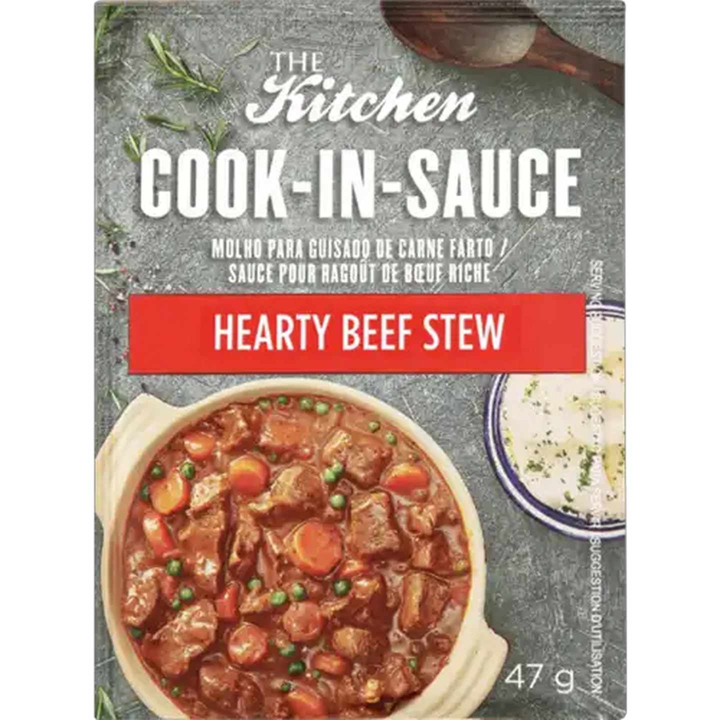 Image of The Kitchen Hearty Beef Stew Cook-In-Sauce 47g