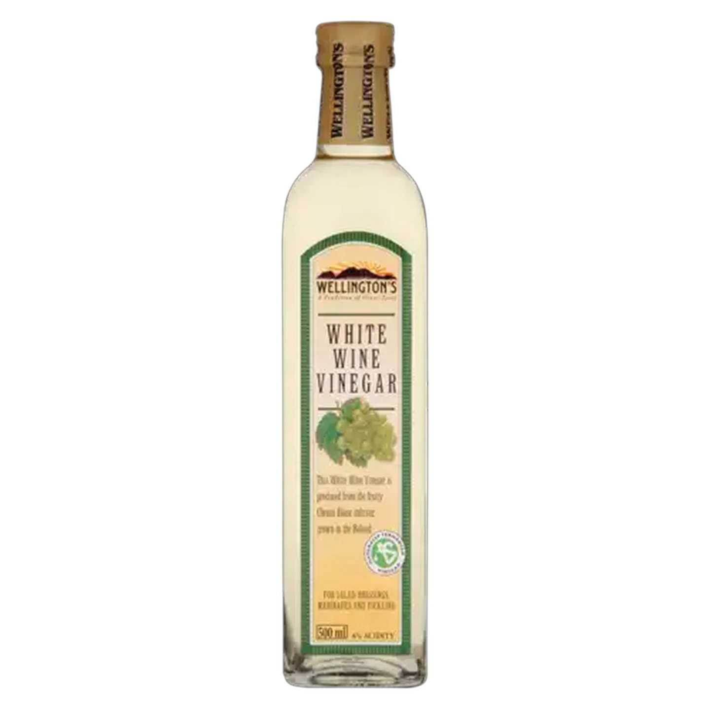 Image of Wellington's White Wine Vinegar 500ml