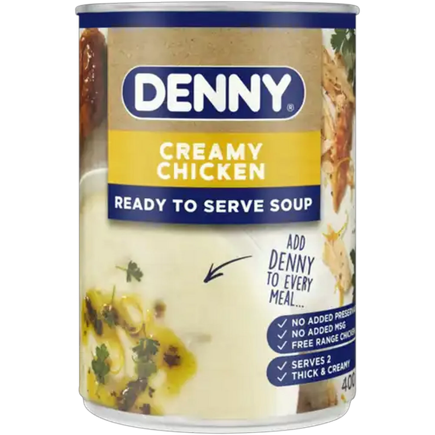 Image of DENNY Cream of Chicken Ready To Serve Soup 400g