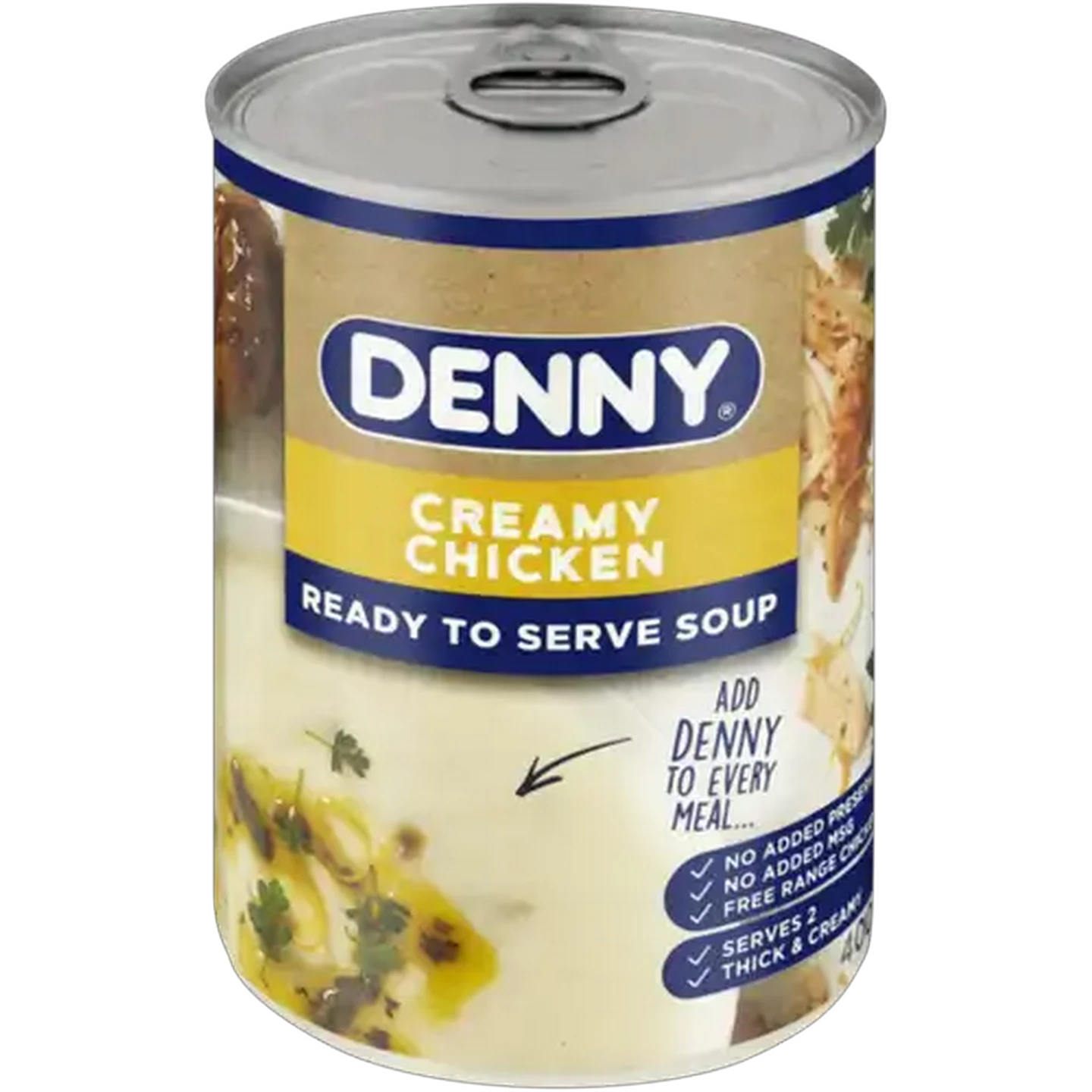 Image of DENNY Cream of Chicken Ready To Serve Soup 400g