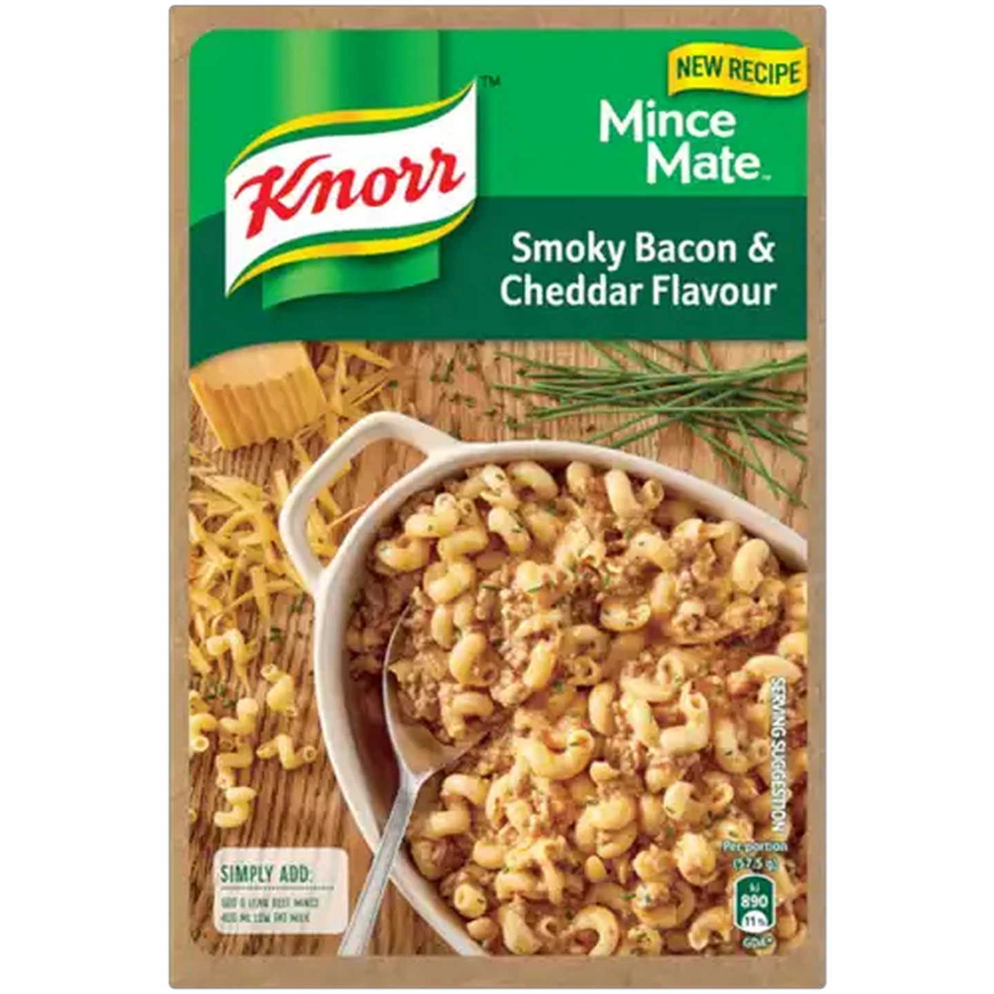 Image of Knorr Smoky Bacon & Cheddar Flavour Mince Mate 230g