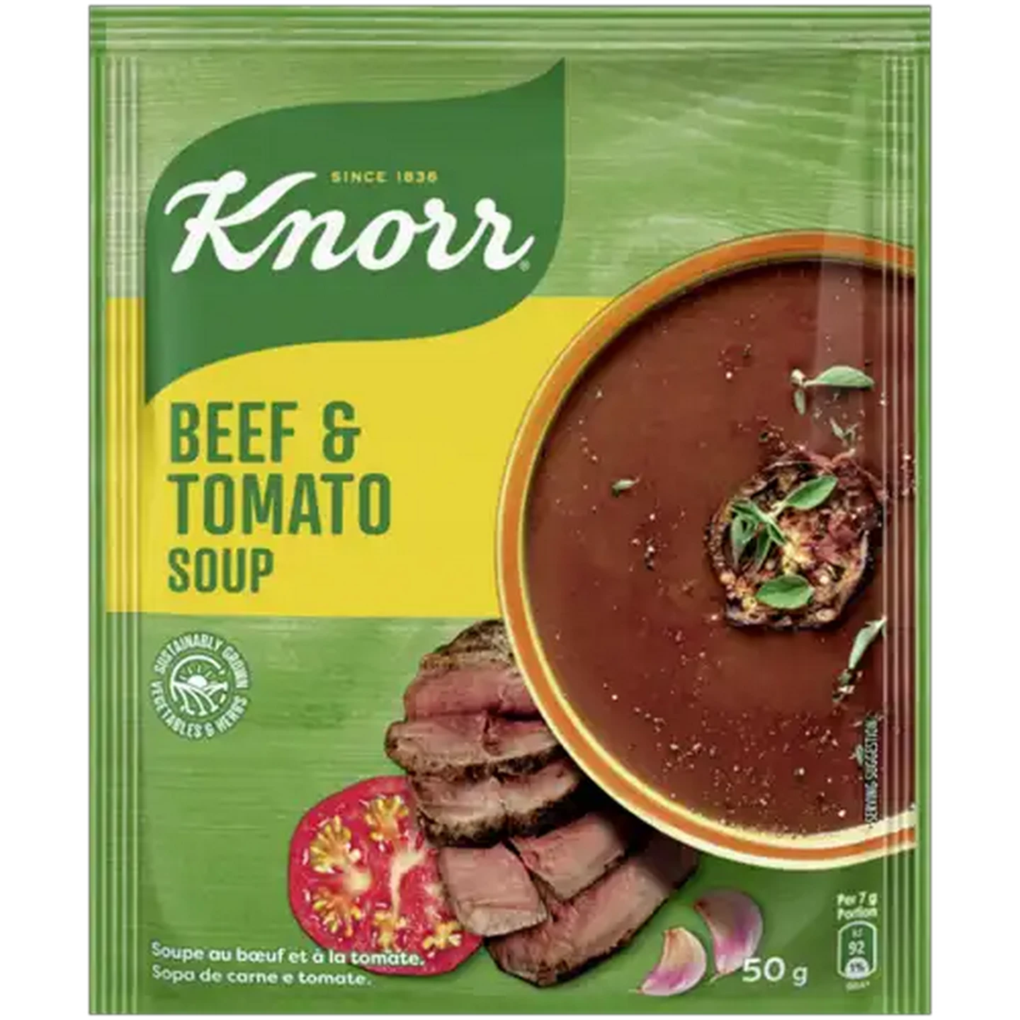 Image of Knorr Beef & Tomato Soup 50g