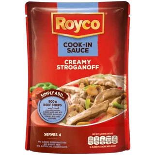 Royco Creamy Stroganoff Cook-In Sauce 415g