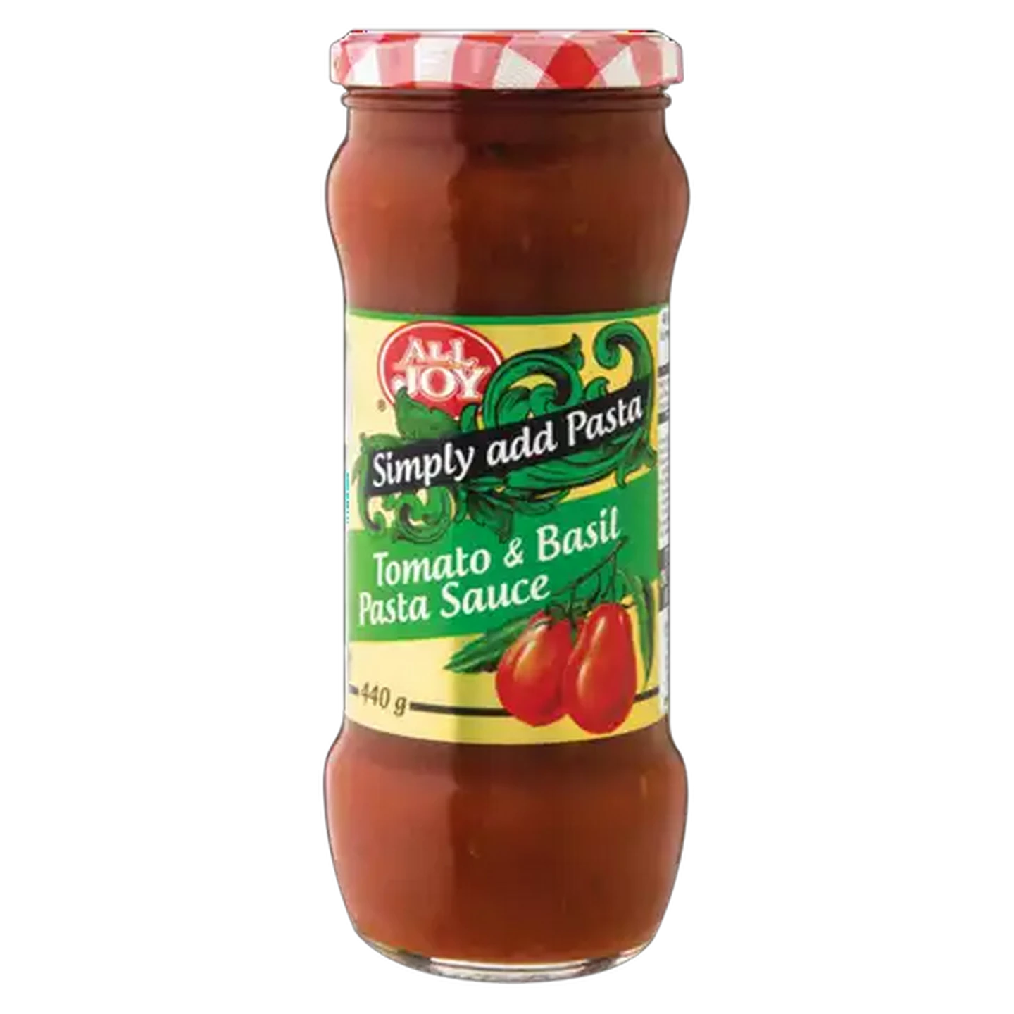 Image of All Joy Tomato & Basil Pasta Sauce 440g