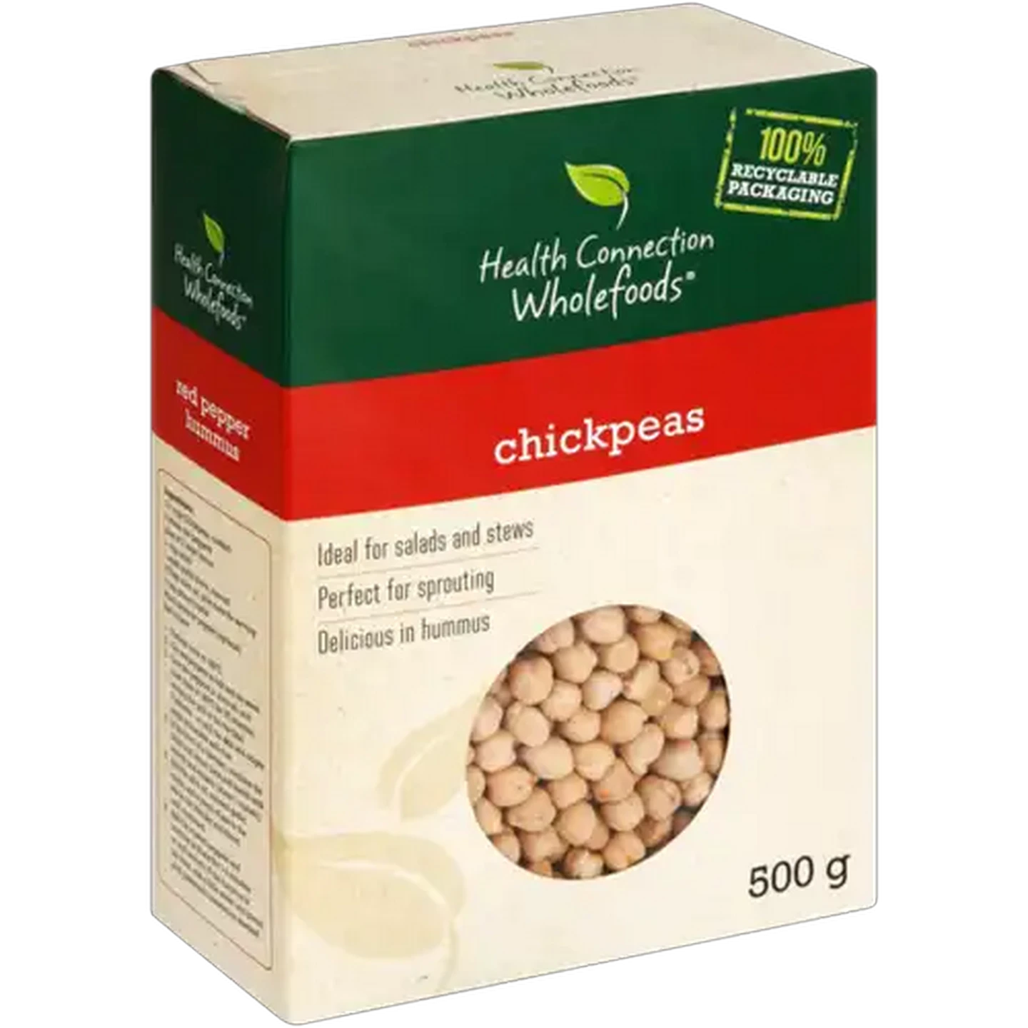 Image of Health Connection Wholefoods Chickpeas 500g